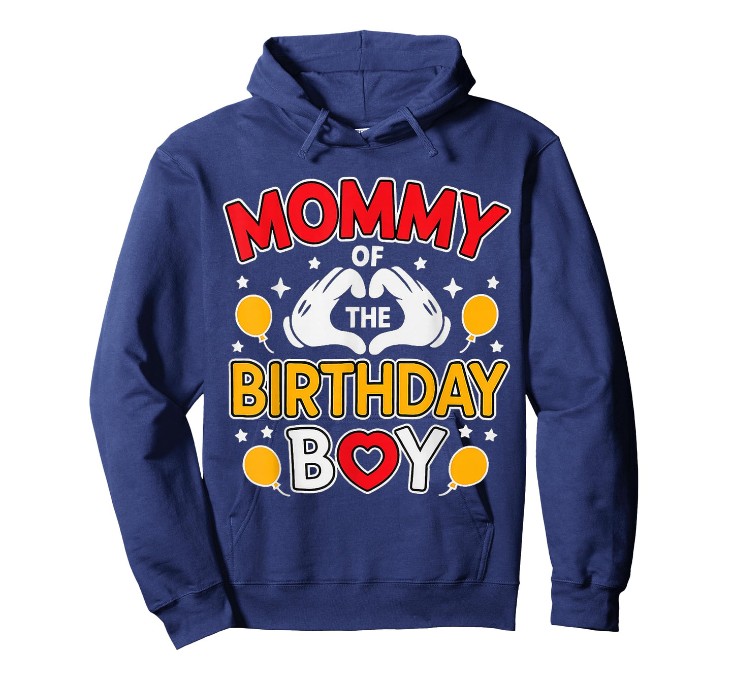 Mommy of The Birthday Boy Family Party Birthday T-Shirt
