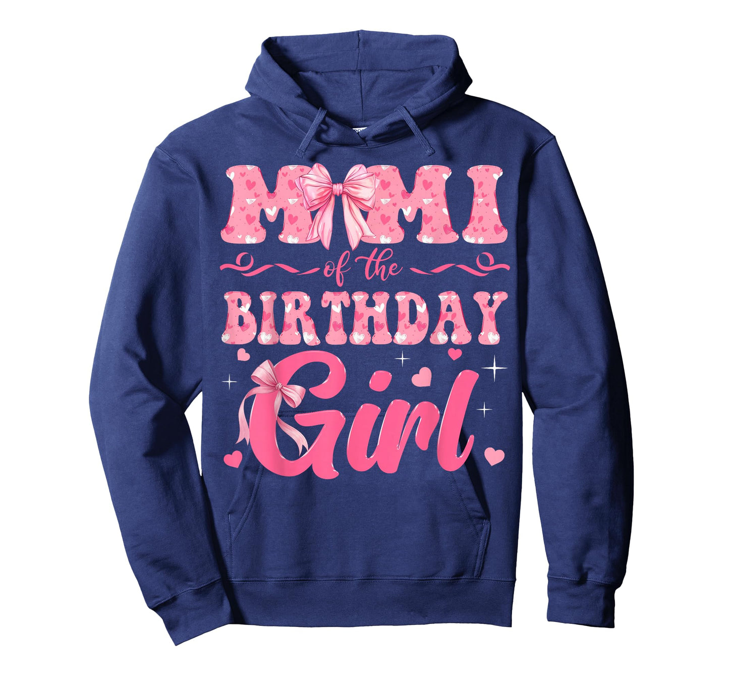 Mimi of The Birthday Girl Family Pink Coquette Bow T-Shirt