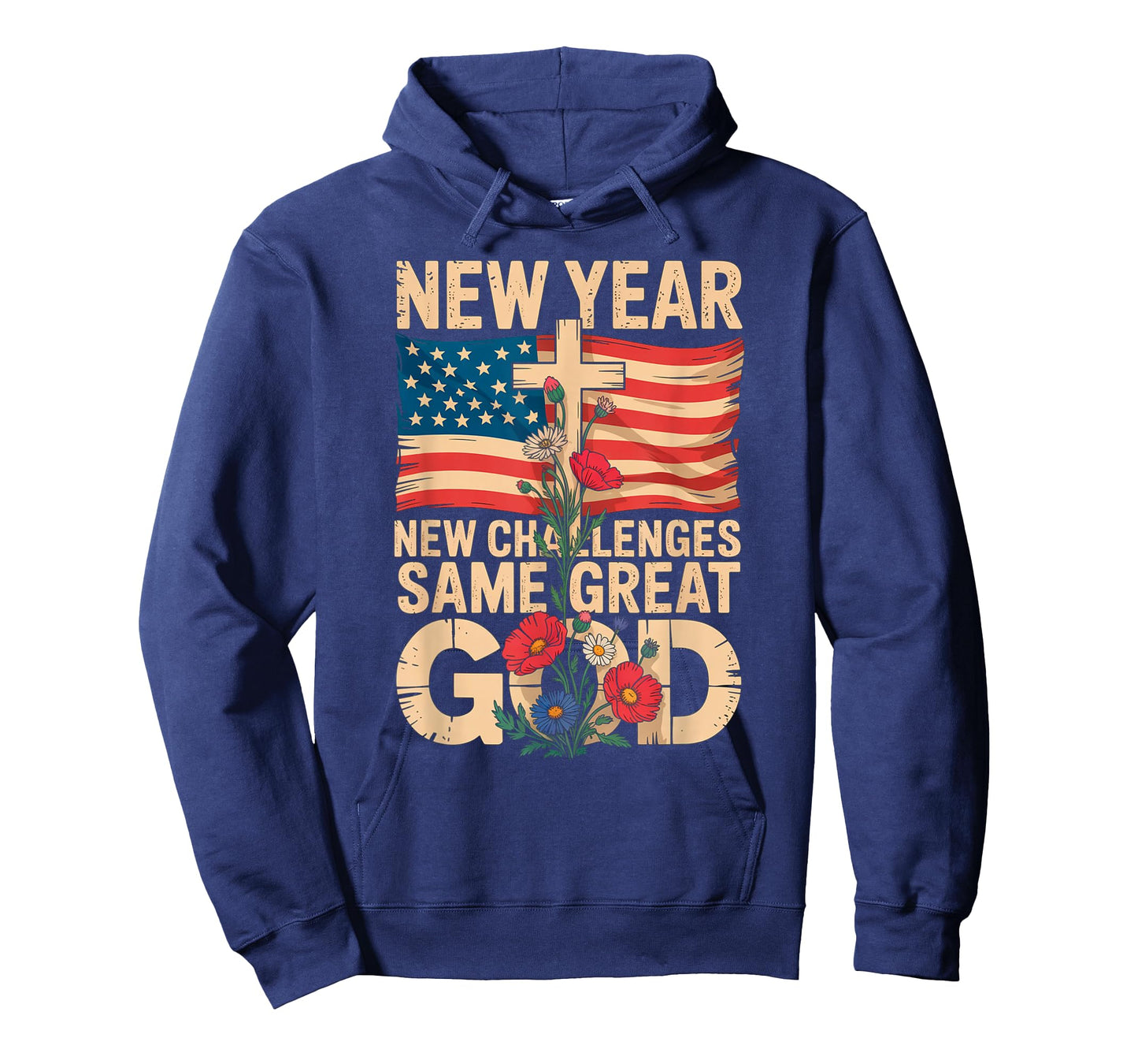 Happy New Year 2026 Christian Challenges Same Great God T-Shirt