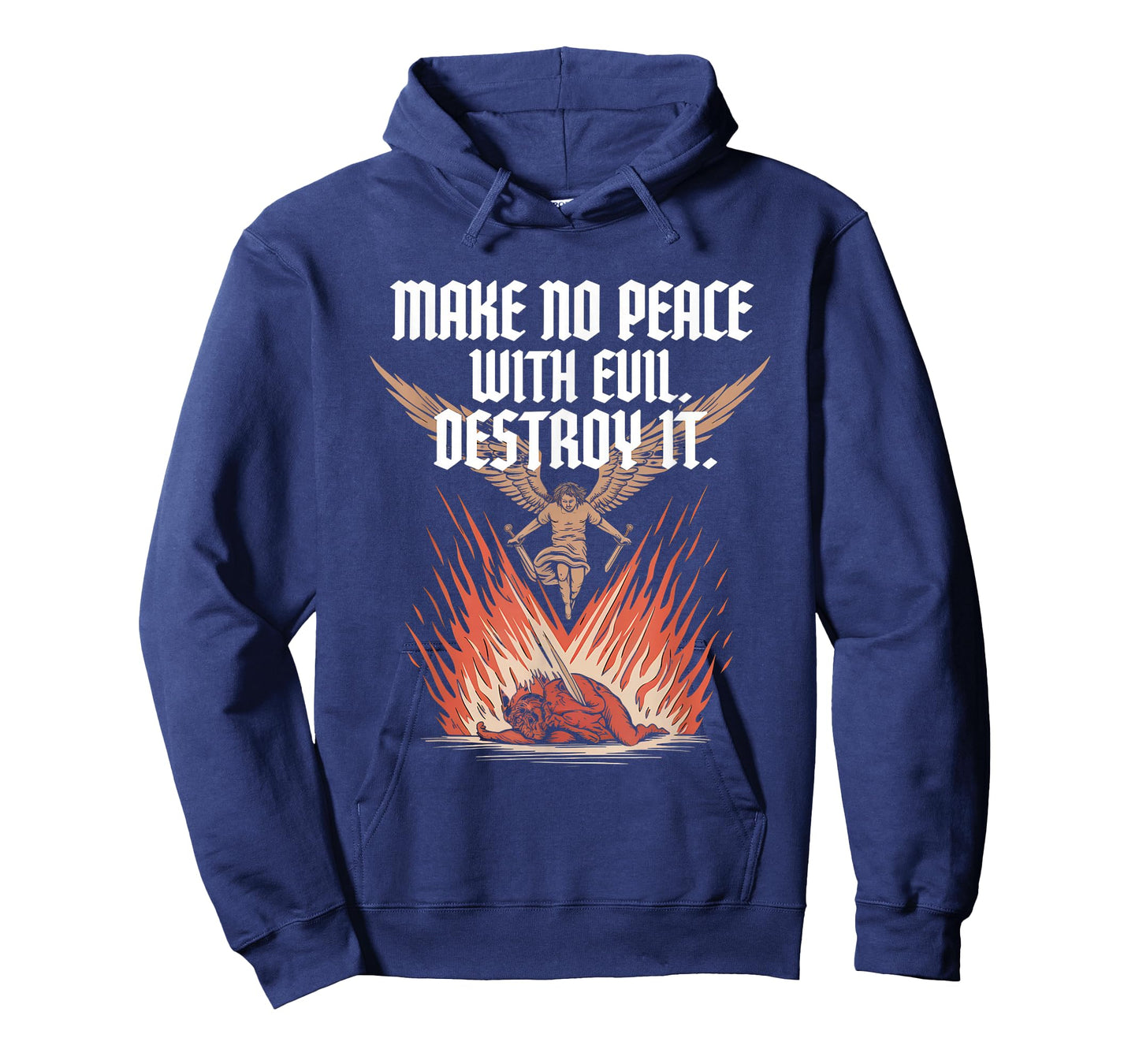 Make No Peace with Evil Tshirt Archangel Michael Jesus God T-Shirt
