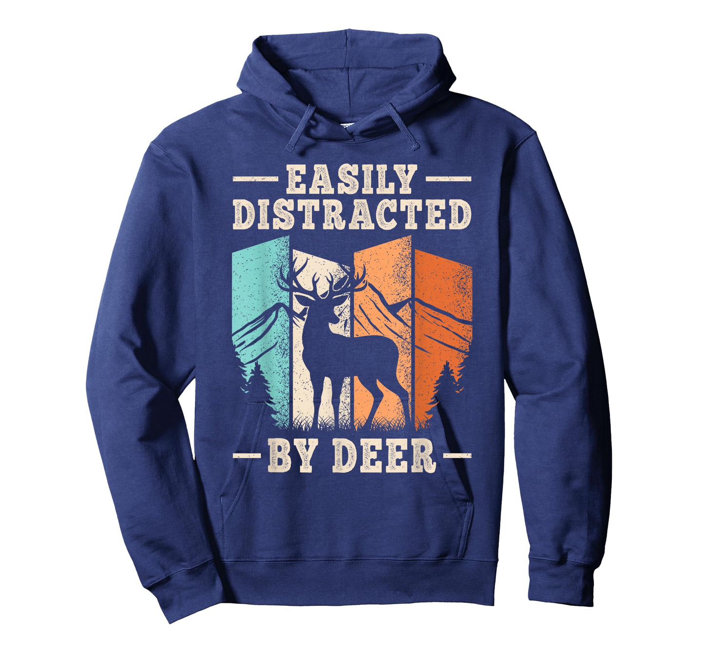 Easily Distracted by Deer Lover Men Women Kids T-Shirt