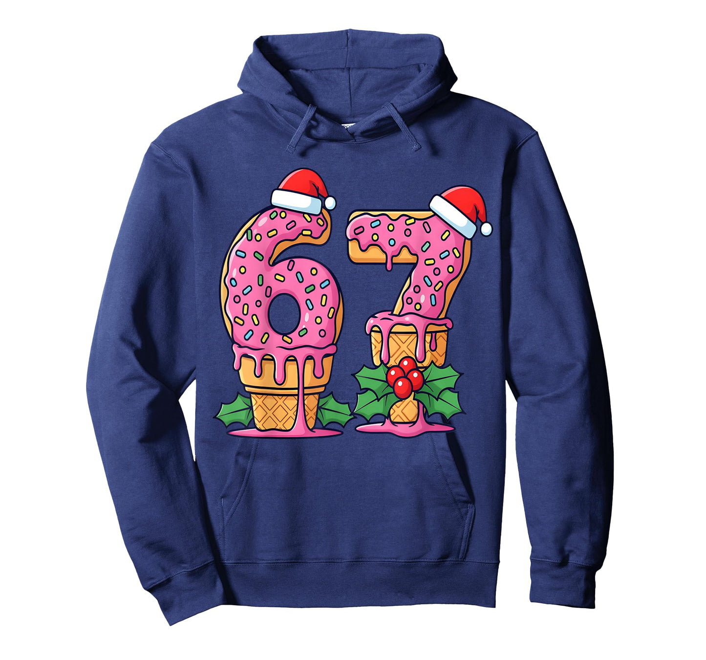 Baseball Drip Ice Cream 67 Baseball Lifestyle 101 Christmas T-Shirt