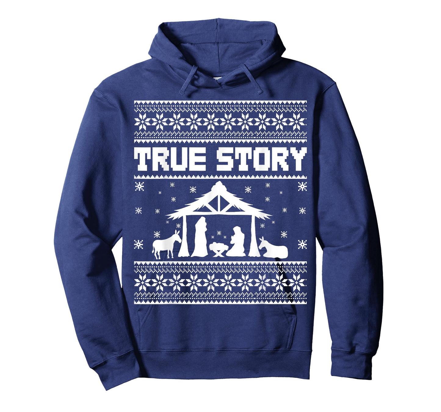 True Story Ugly Christmas Jesus Christian Nativity Scene T-Shirt