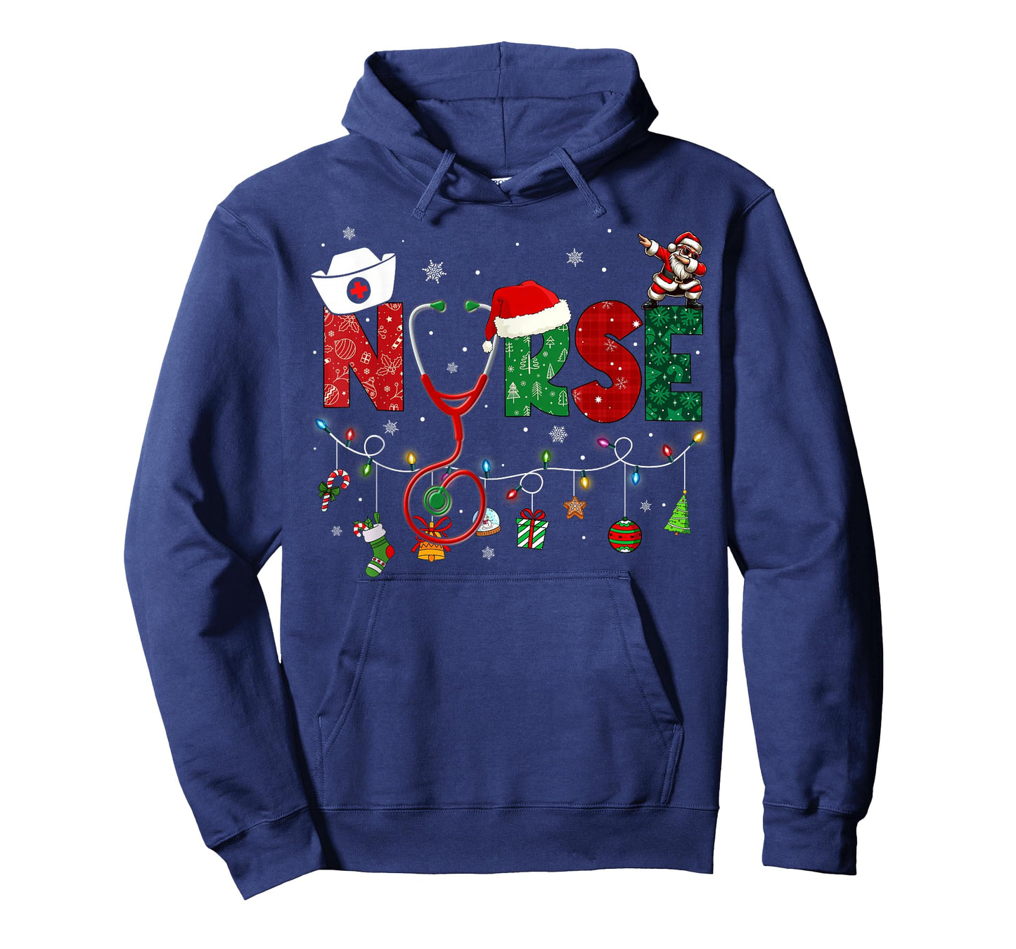 Nurse Christmas Shirts Health Worker Nursing Xmas Holiday T-Shirt
