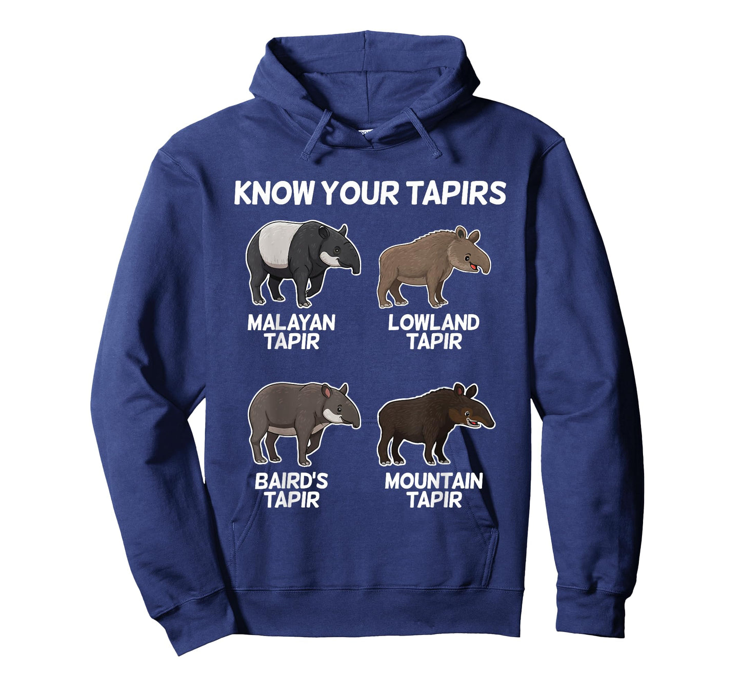 Cute Tapir Design for Men Women Kids Animal Tapir Lovers T-Shirt