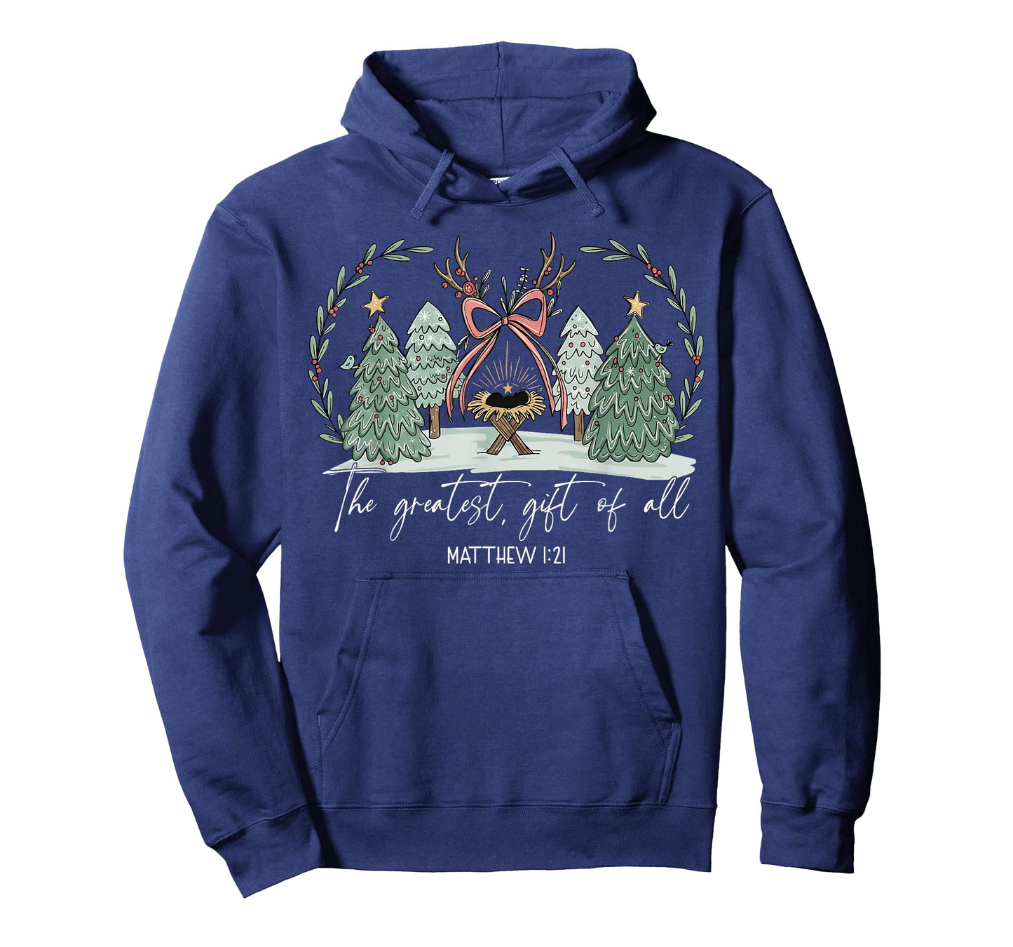 The Greatest Gift for All Christmas Nativity Jesus Christian T-Shirt