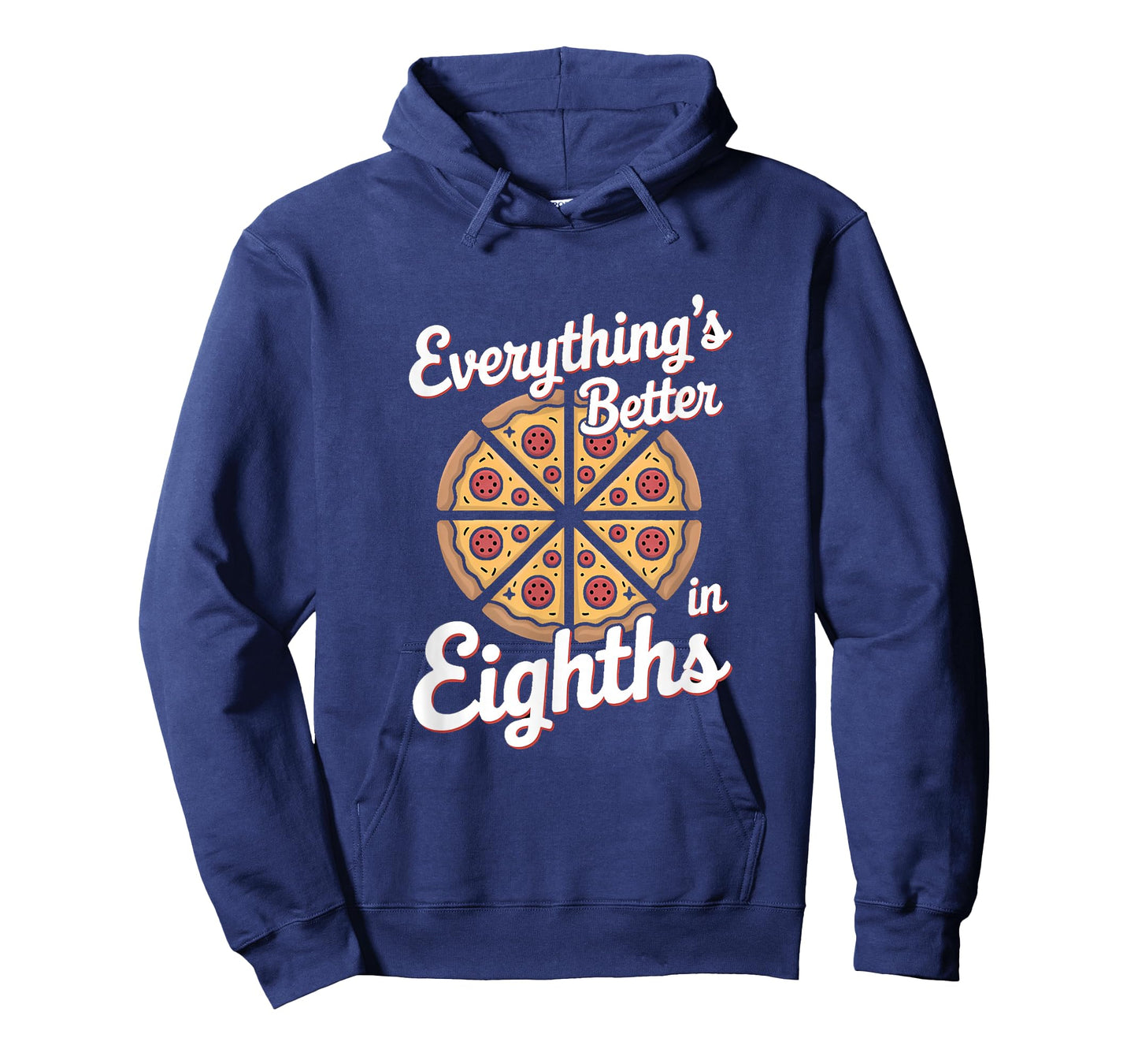 Pizza Fraction Slice Math Learning - Tasty Geometry T-Shirt