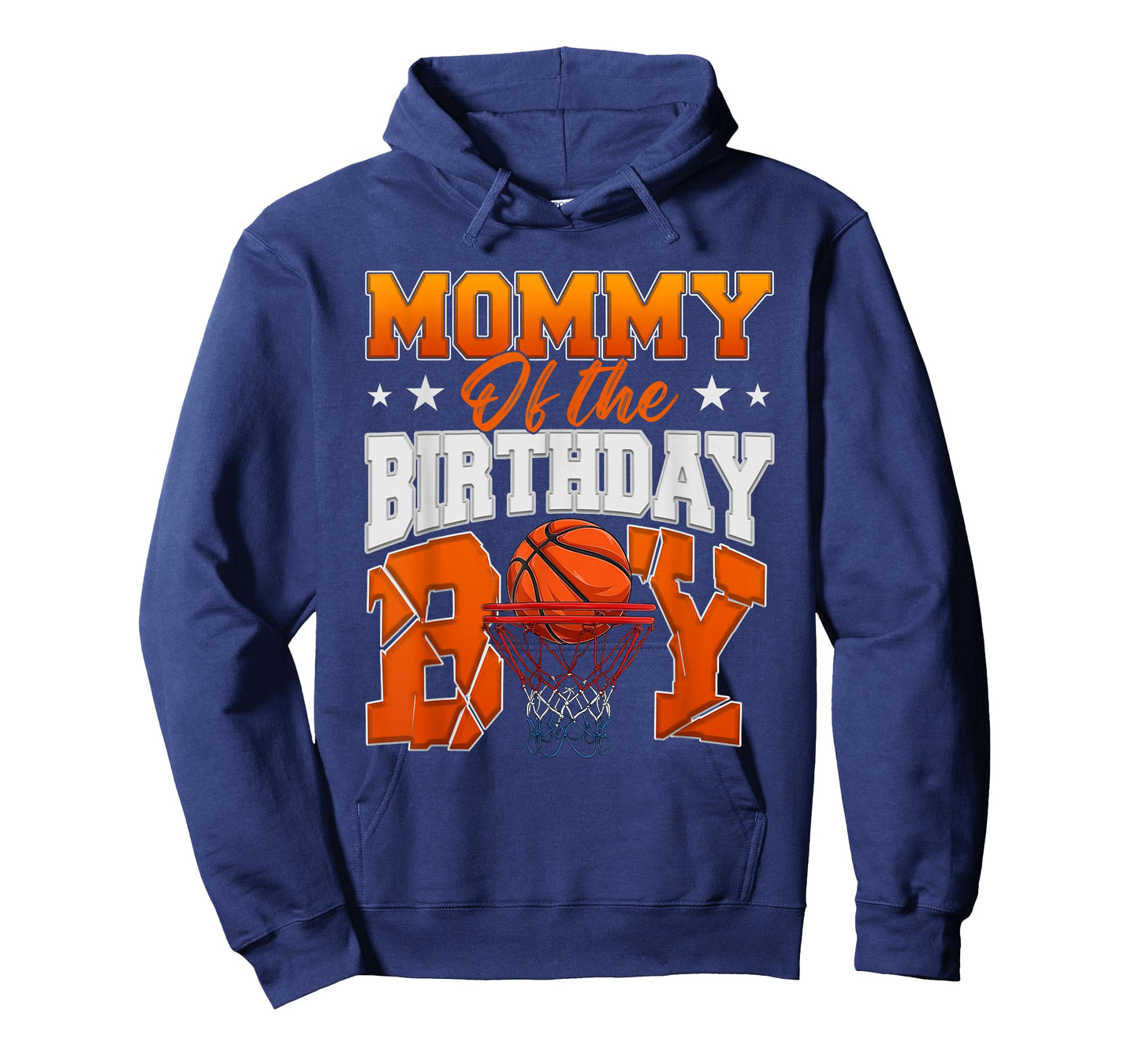 Basketball Mommy of The Birthday Boy Family Matching T-Shirt