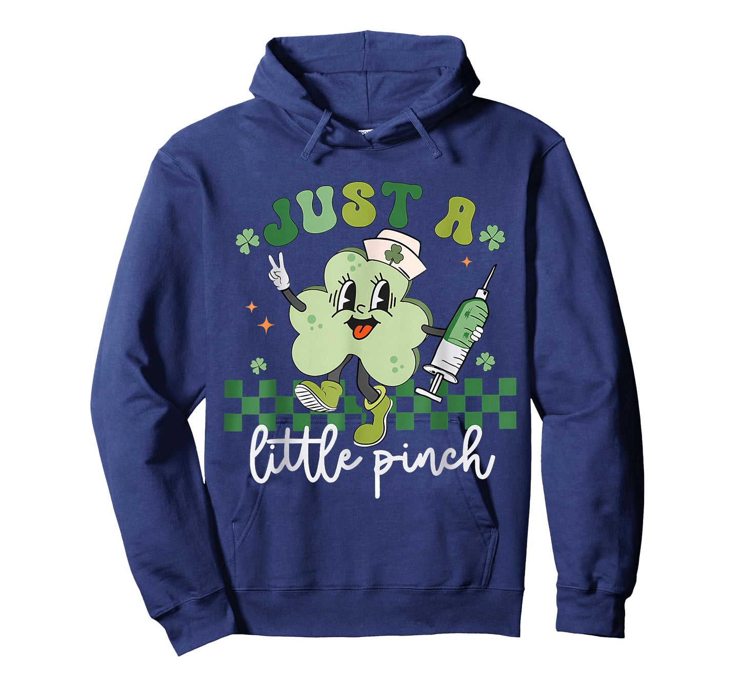Just A Little Pinch Nurse St Patrick's Day Shamrock Irish T-Shirt