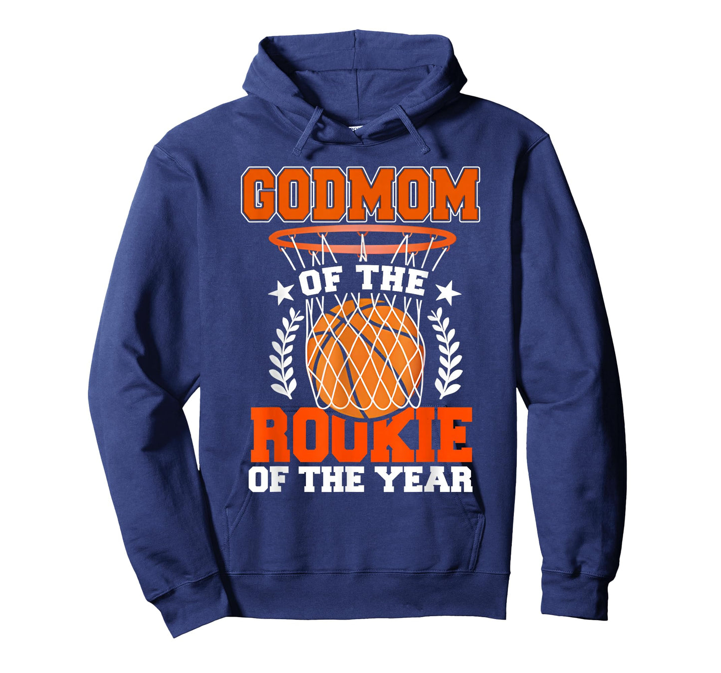 GodMom of Rookie 1st Basketball Bday Theme Matching T-Shirt