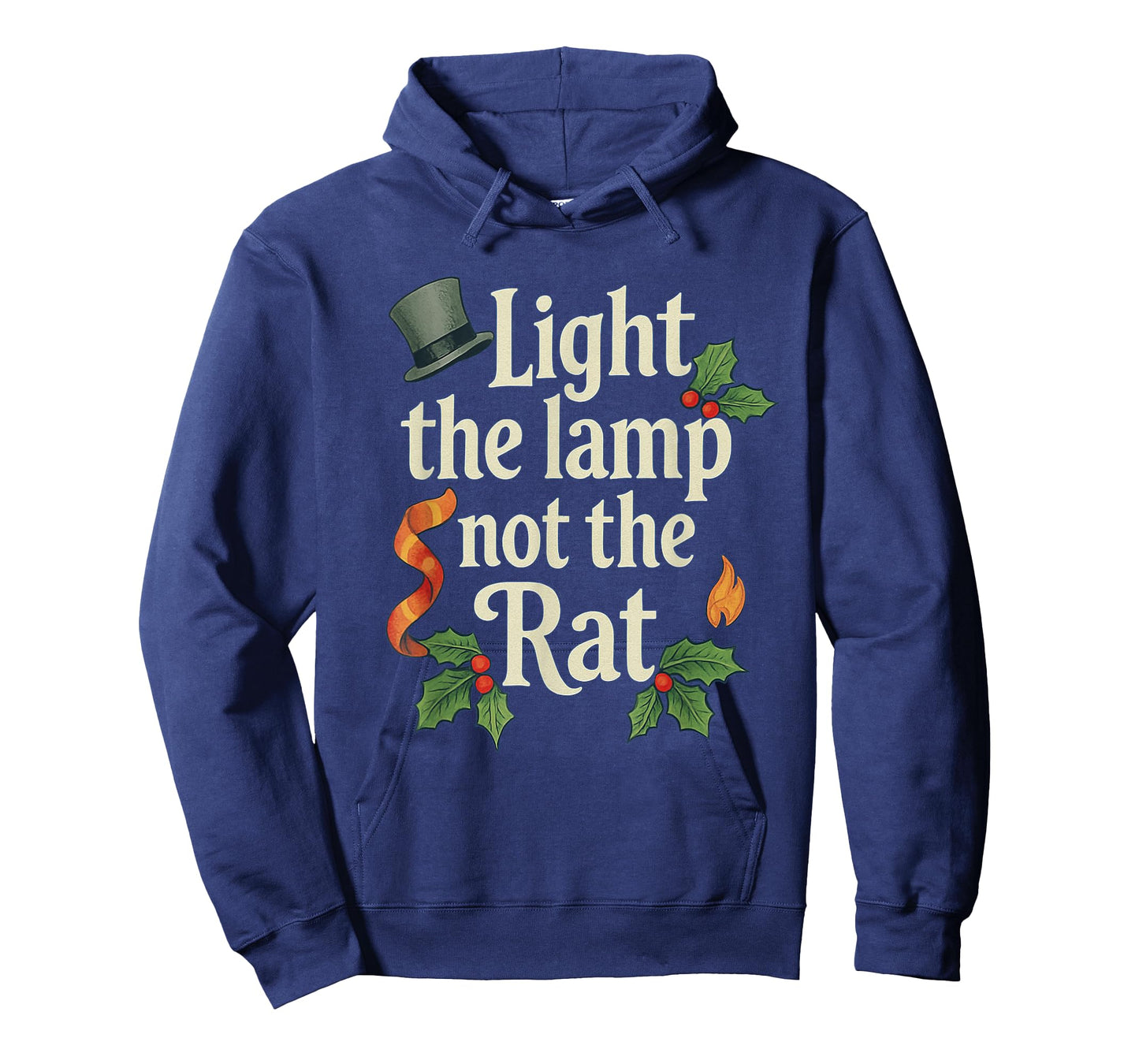 Light The Lamp Not The Rat Funny Christmas Matching Family T-Shirt