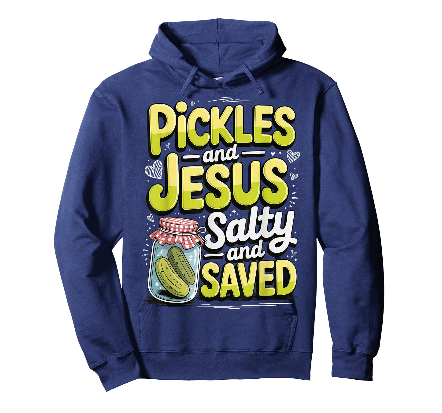 Pickles and Jesus Salty and Saved T-Shirt