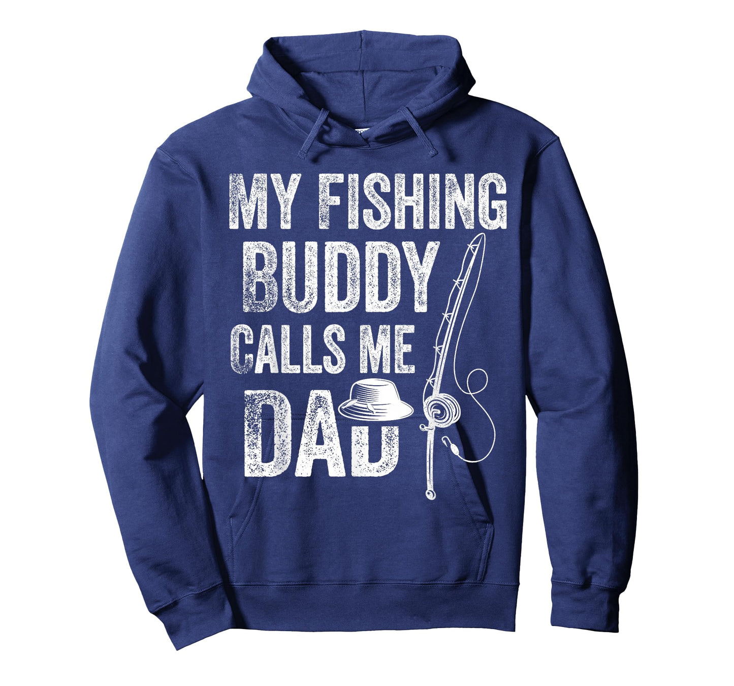 My Fishing Buddy Calls Me Dad Funny Fisherman T-Shirt