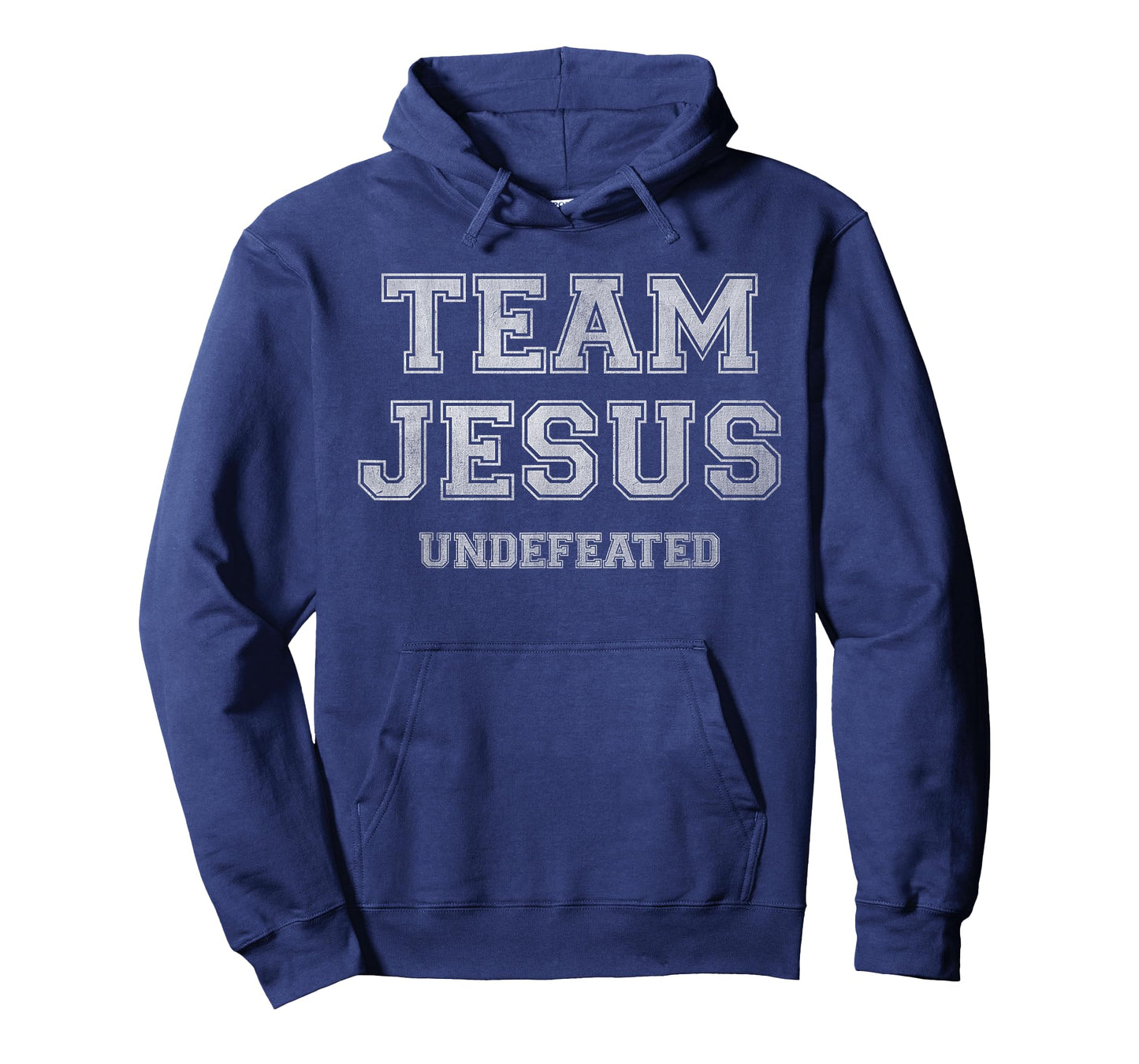 Team Jesus is Undefeated Christian Sports Jersey Faith Sign T-Shirt