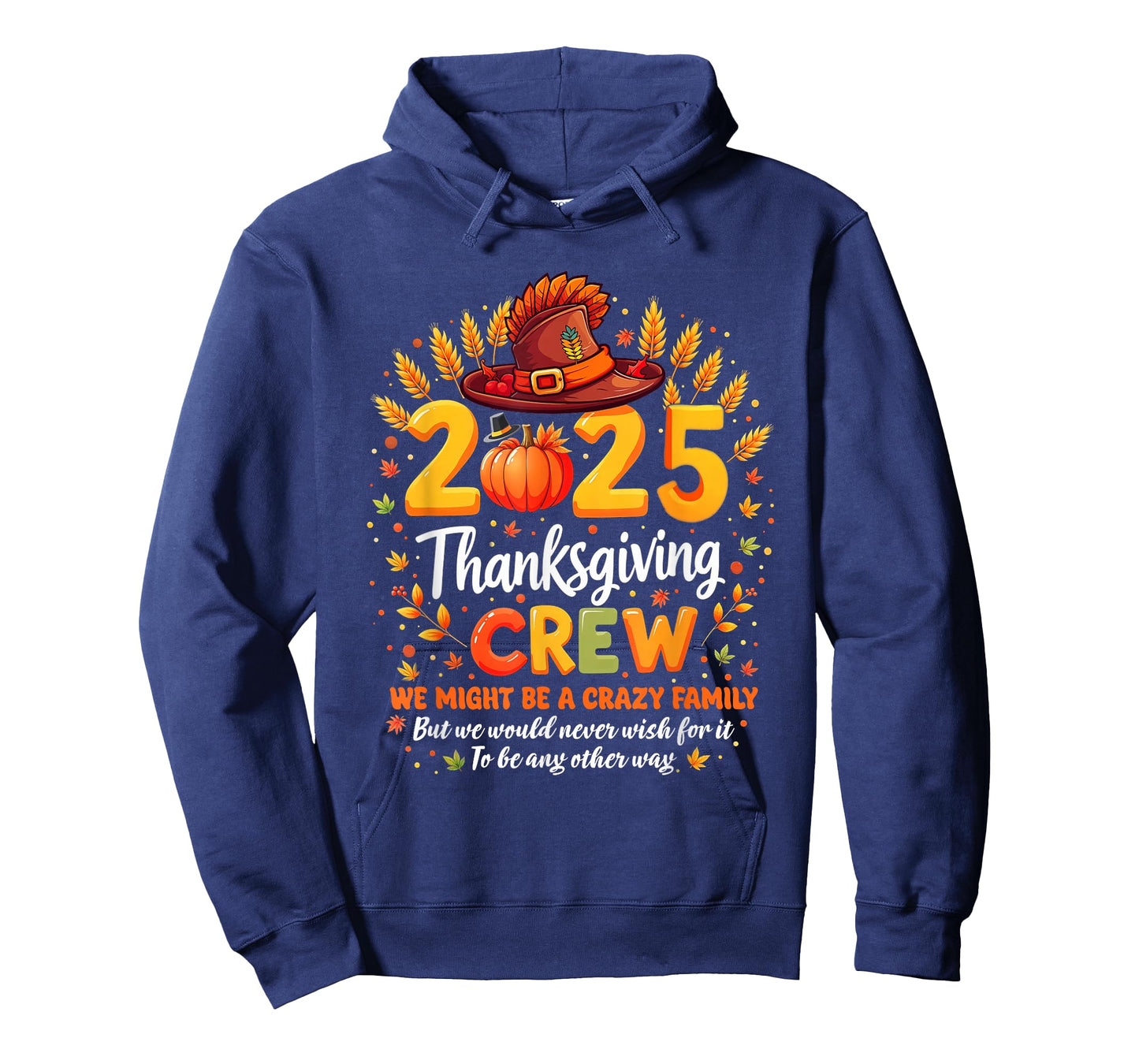 Family Matching Thanksgiving Crew 2025 Turkey Day Men Women T-Shirt