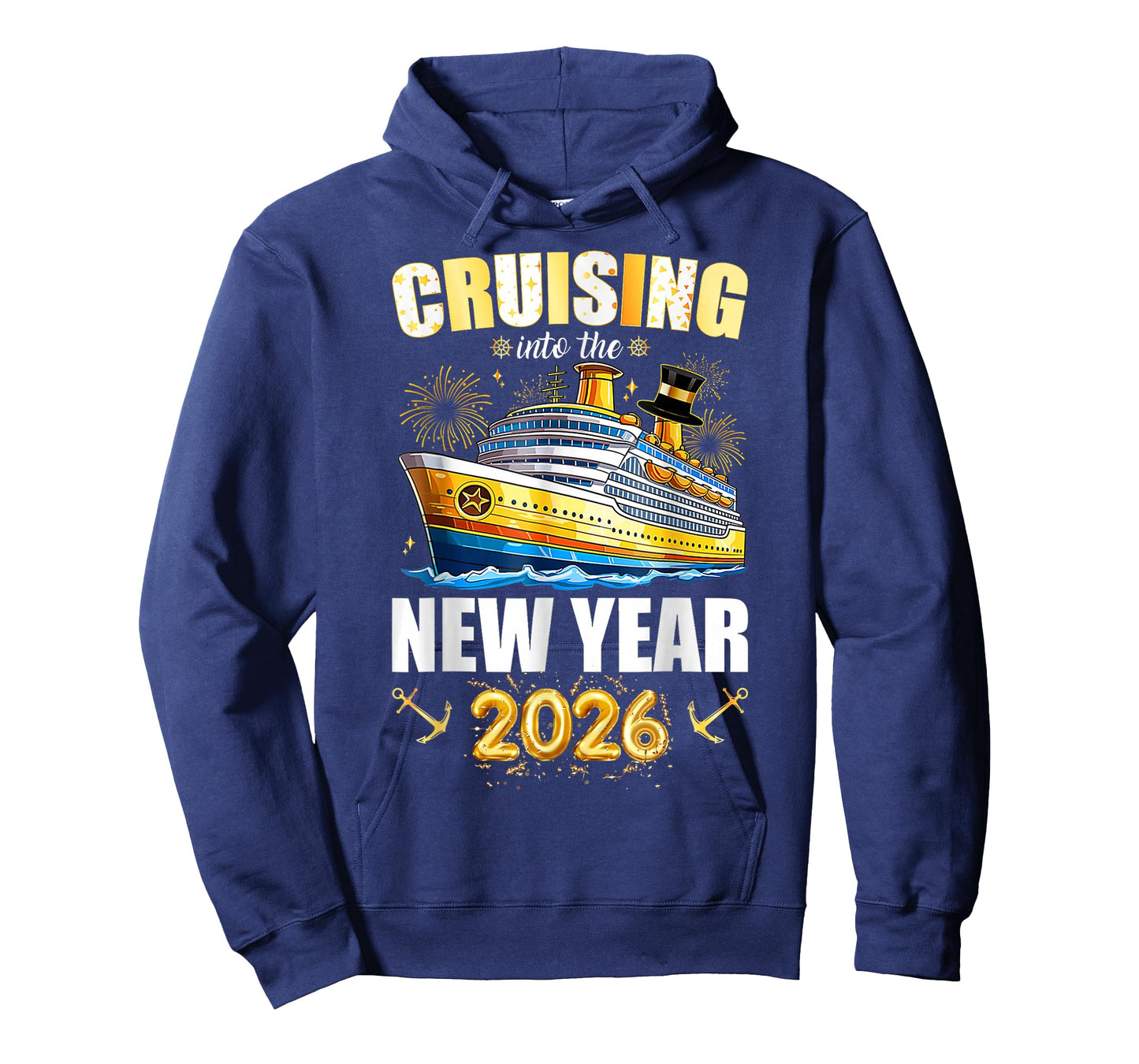 Cruising Into 2026 New Years Eve Party Favors Family Holiday T-Shirt