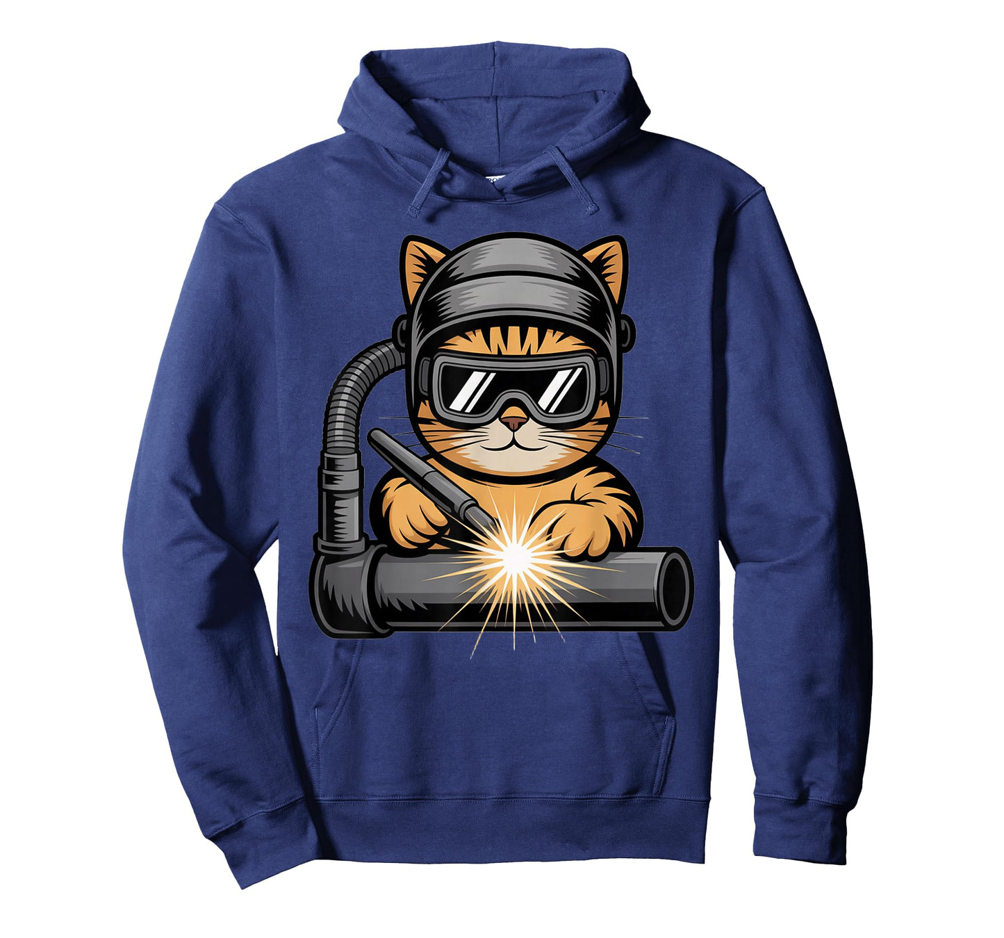Cat Welder Graphic Welding Cat Design for Welders T-Shirt