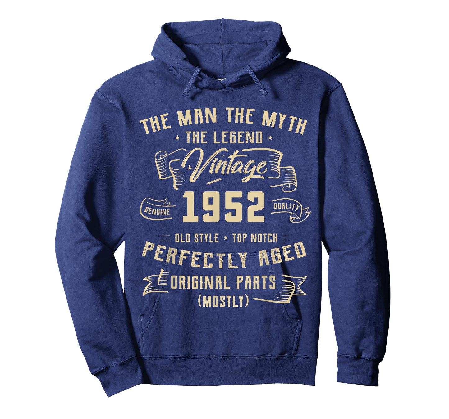 74th Birthday Gift Man Myth Legend 1952 74 for Years Old T-Shirt