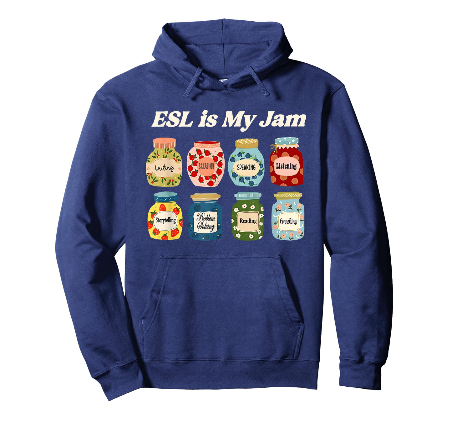 ESL is My Jam English Teacher Christmas Ell ELD EL Ela T-Shirt