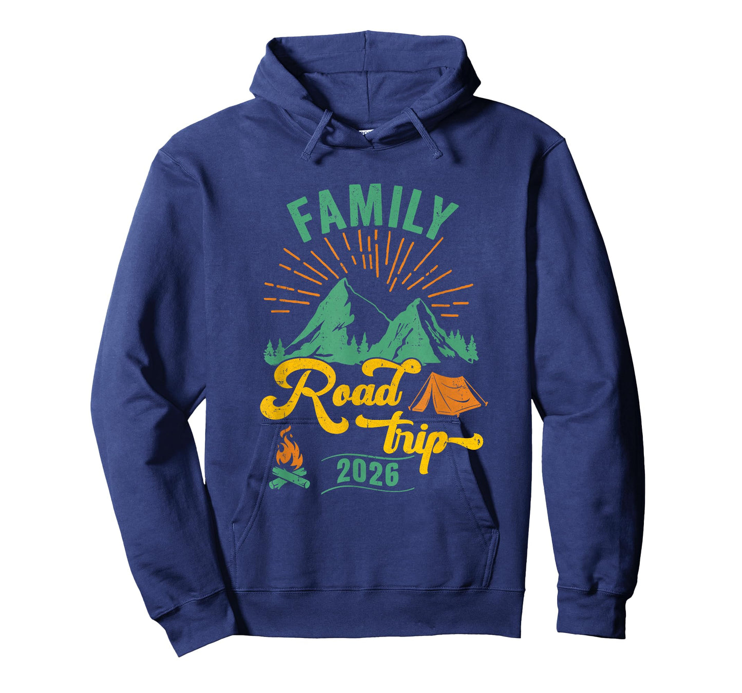 Family Road Trip 2026 Camping Crew Vacation Holiday Trip T-Shirt