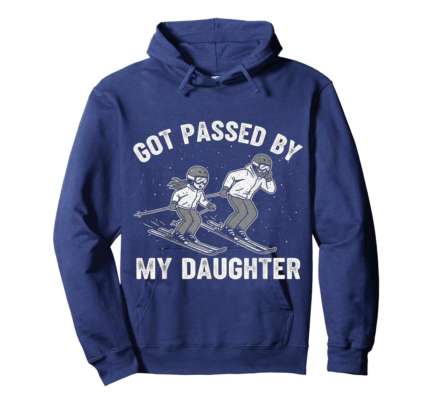 Got Passed by My Daughter Funny Skiing T-Shirt