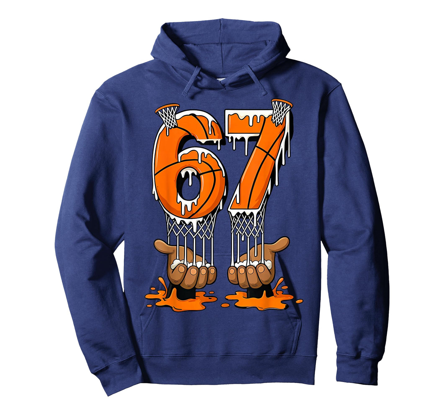 Basketball 67 Six Seven Funny Gen Alpha Meme Drip T-Shirt