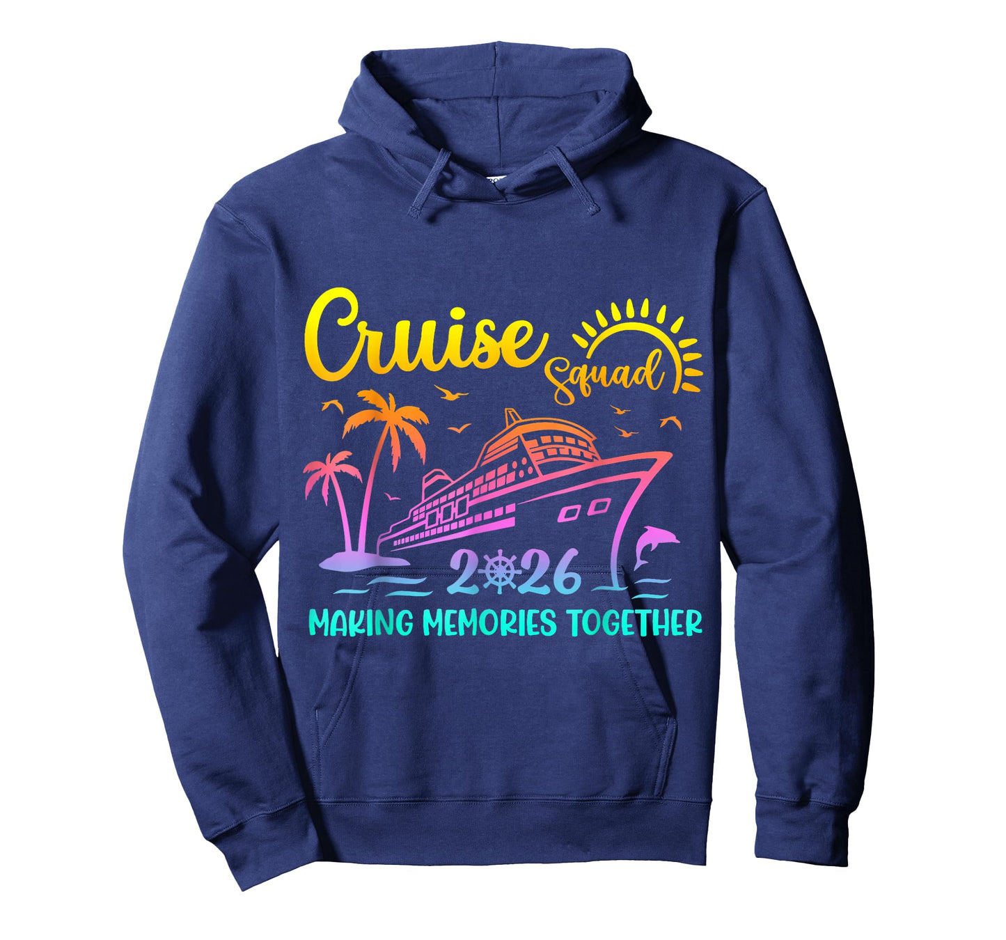 Cruise Squad 2026 Family Friends Vacation Matching Group T-Shirt