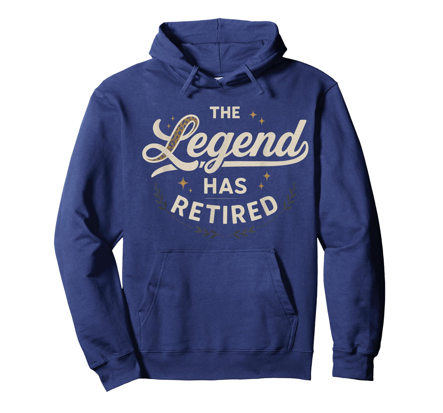 The Legend Has Retired Vintage Script T-Shirt