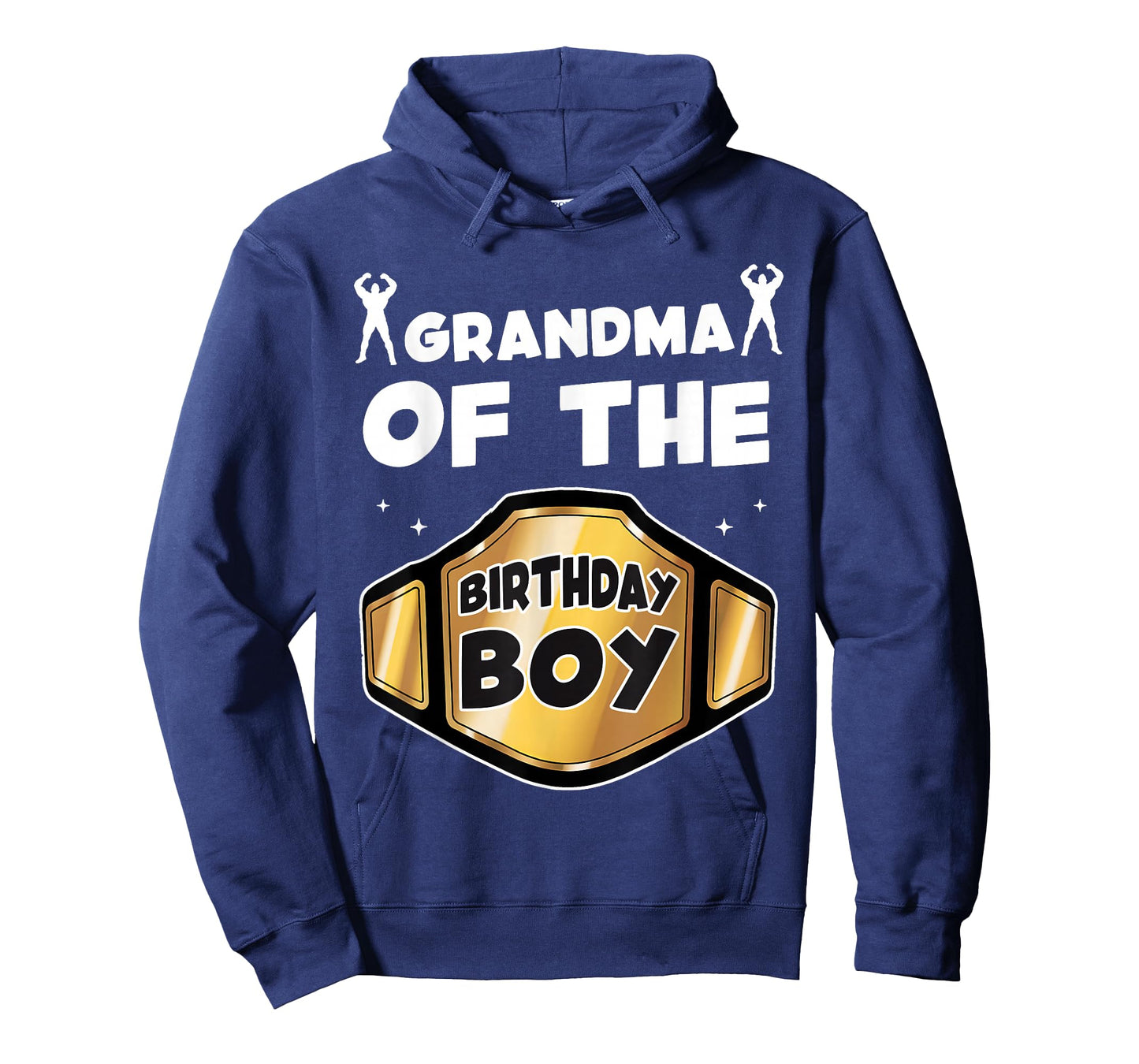 Grandma of The Birthday Boy Wrestling Belt Birthday Boys T-Shirt