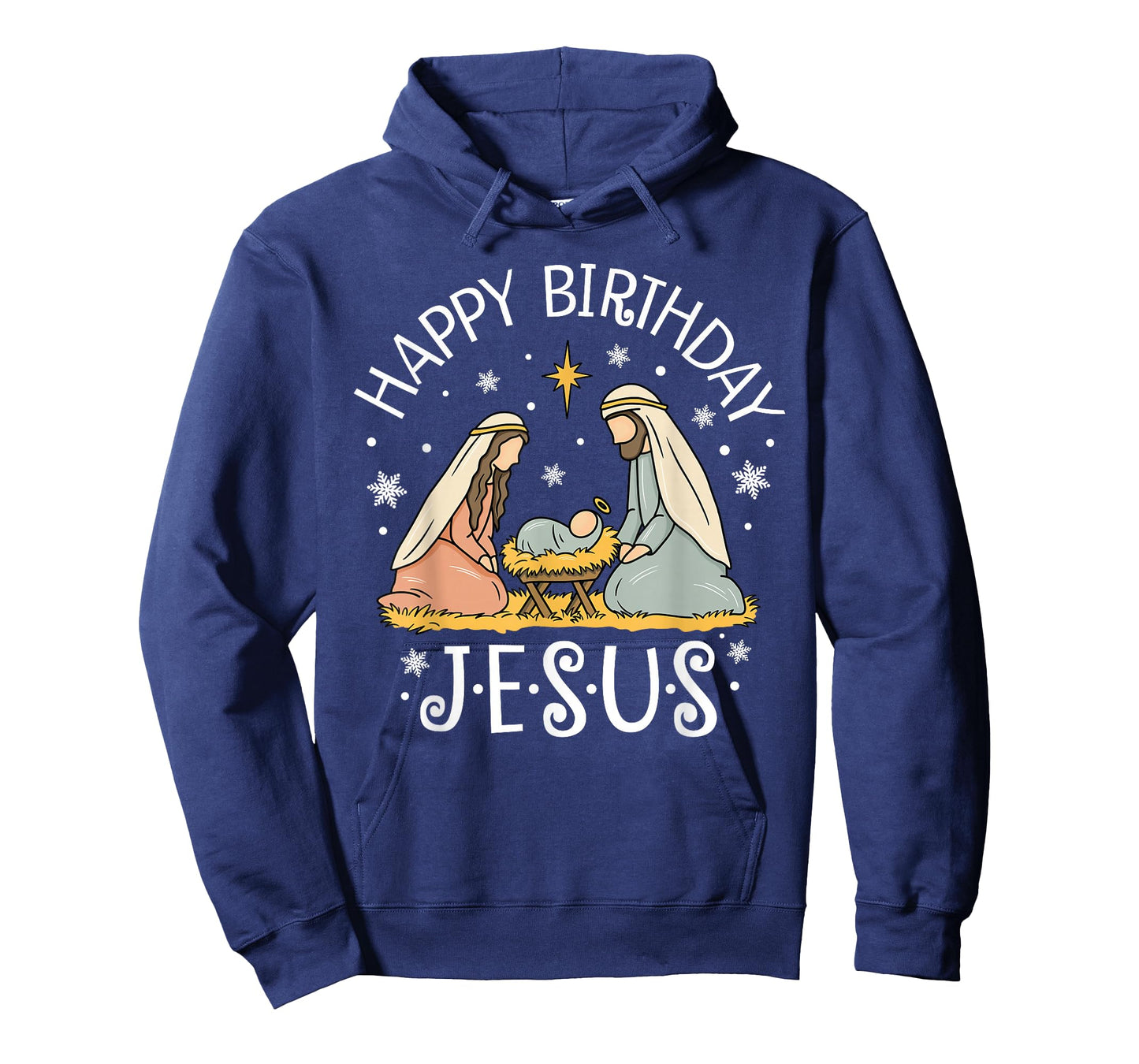 Happy Birthday Jesus Ugly Christmas Sweater Christian Squad T-Shirt