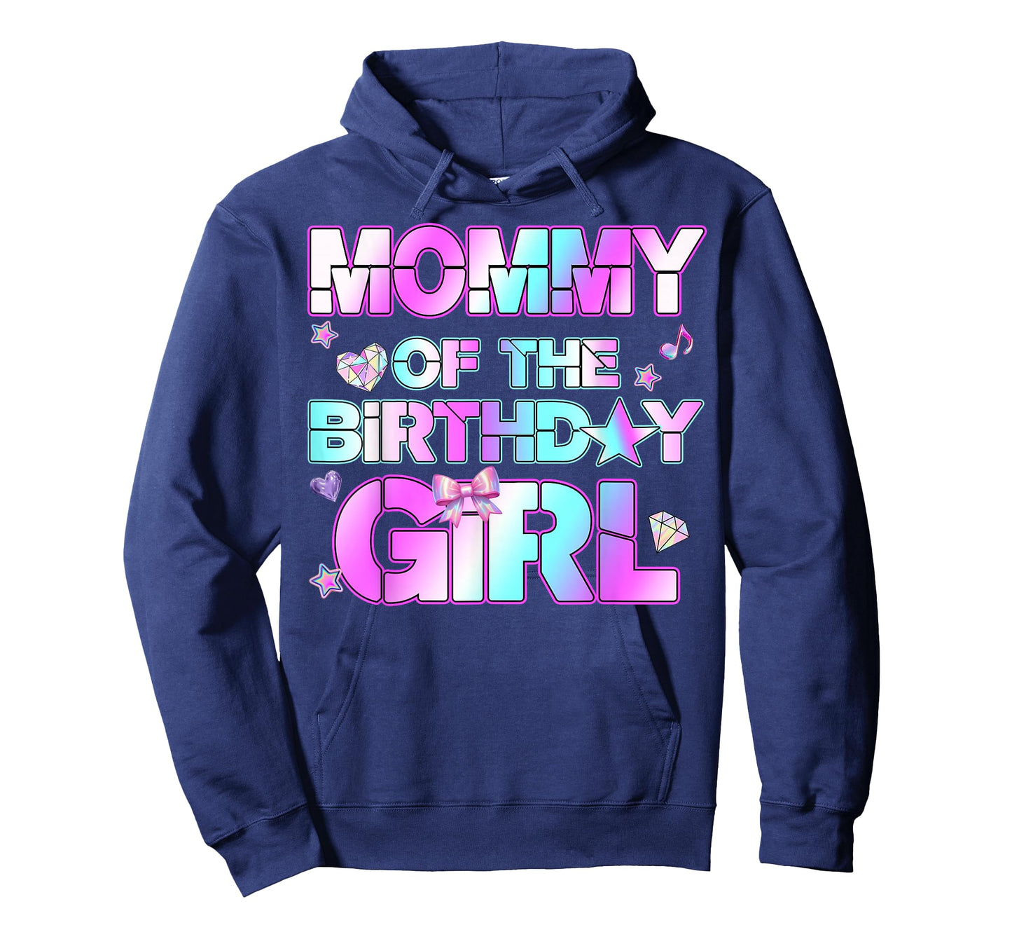 Mommy The Birthday Girl Kpop Family Birthday Party Girls T-Shirt
