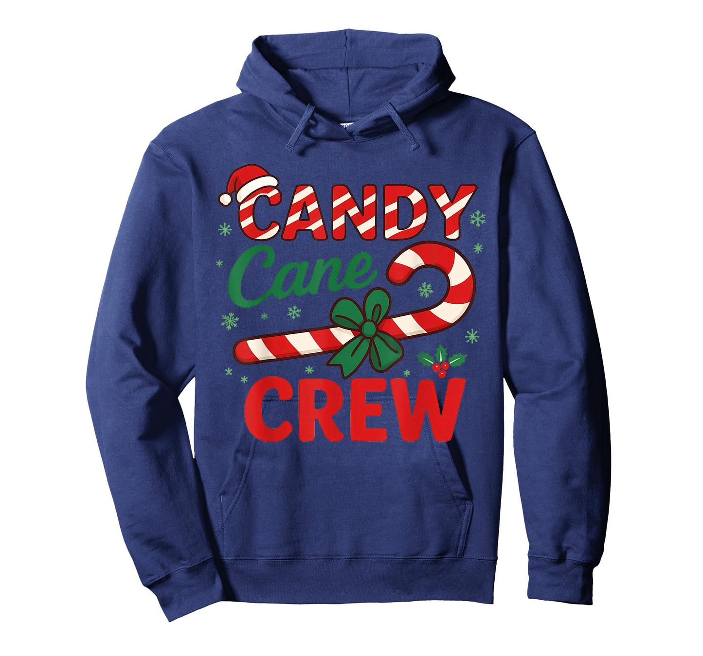 Candy Cane Crew - Funny Christmas Holiday Men Women T-Shirt