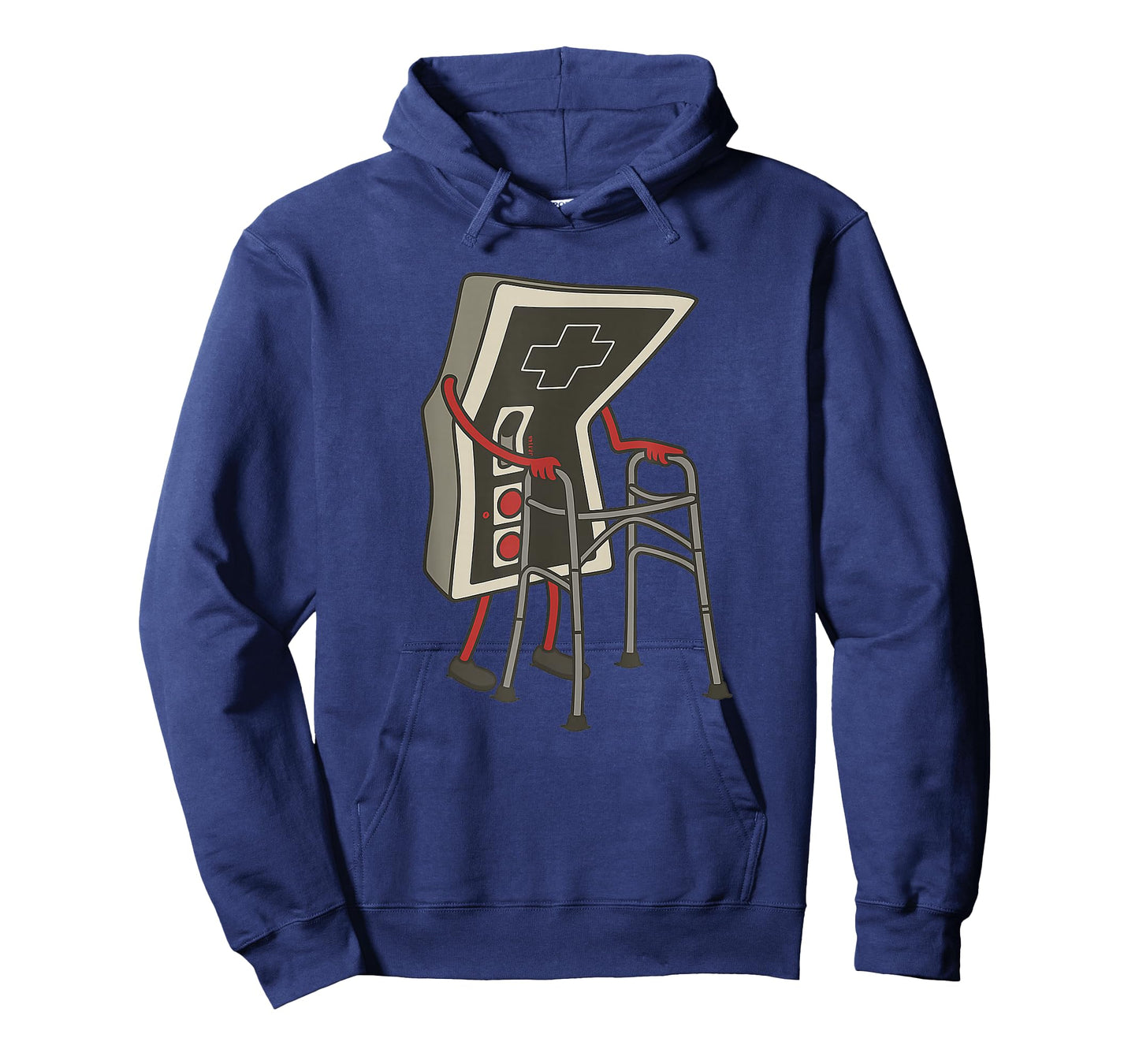 Retro Gaming Controller Old Gamer with Walker Funny T-Shirt