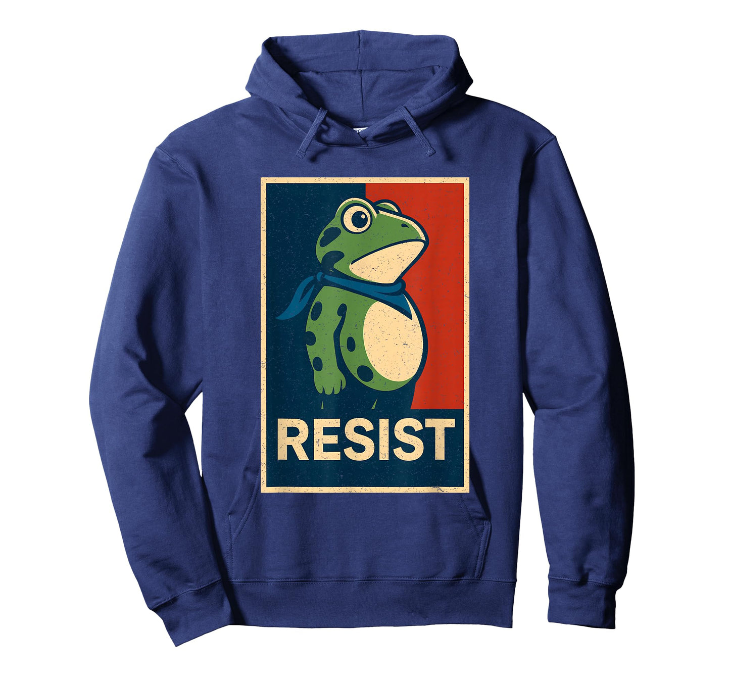 Portland Frog Protest Retro Vintag T-Shirt