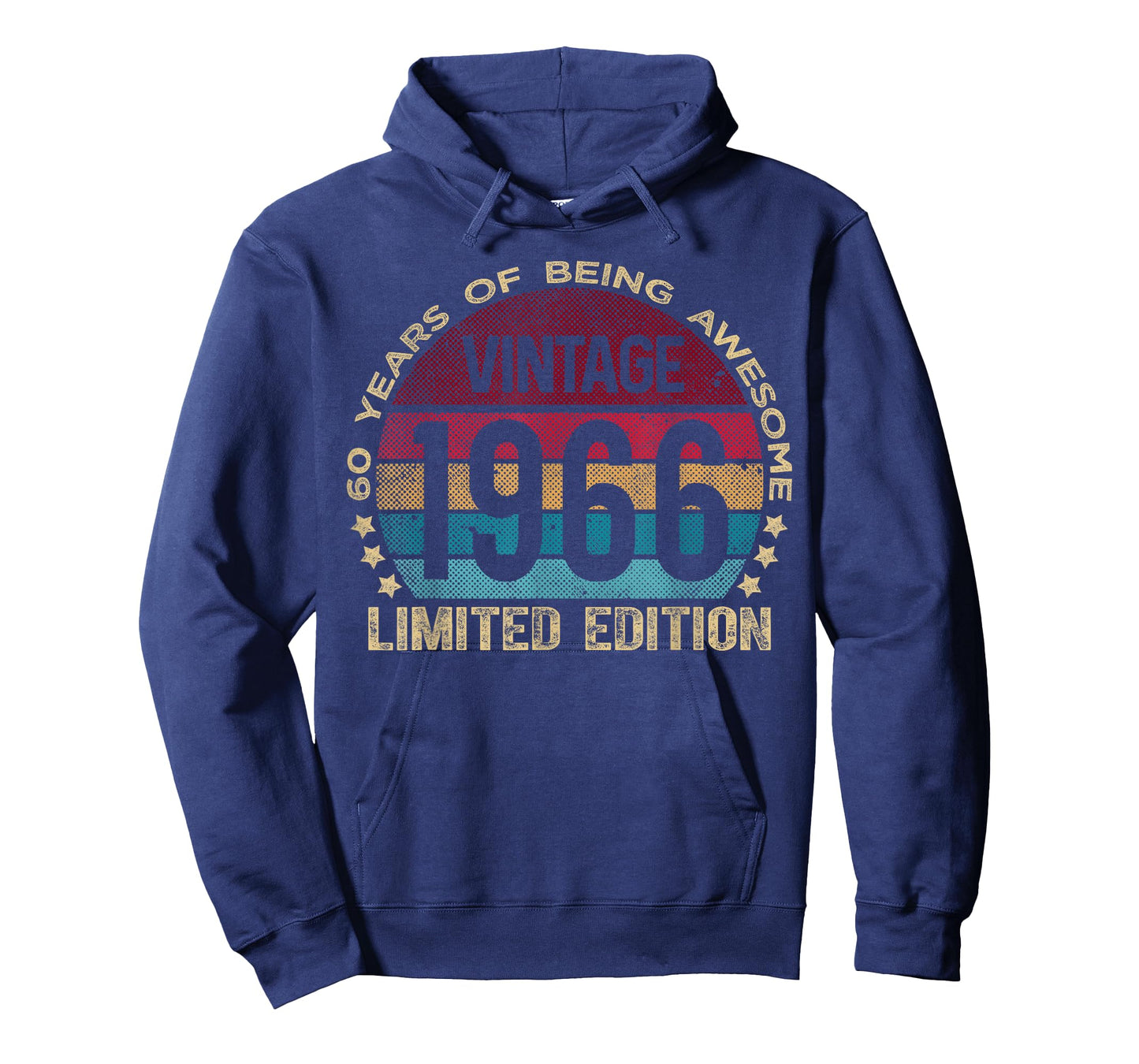 60 Year Old Gifts Vintage 1966 Limited Edition 60th Birthday T-Shirt