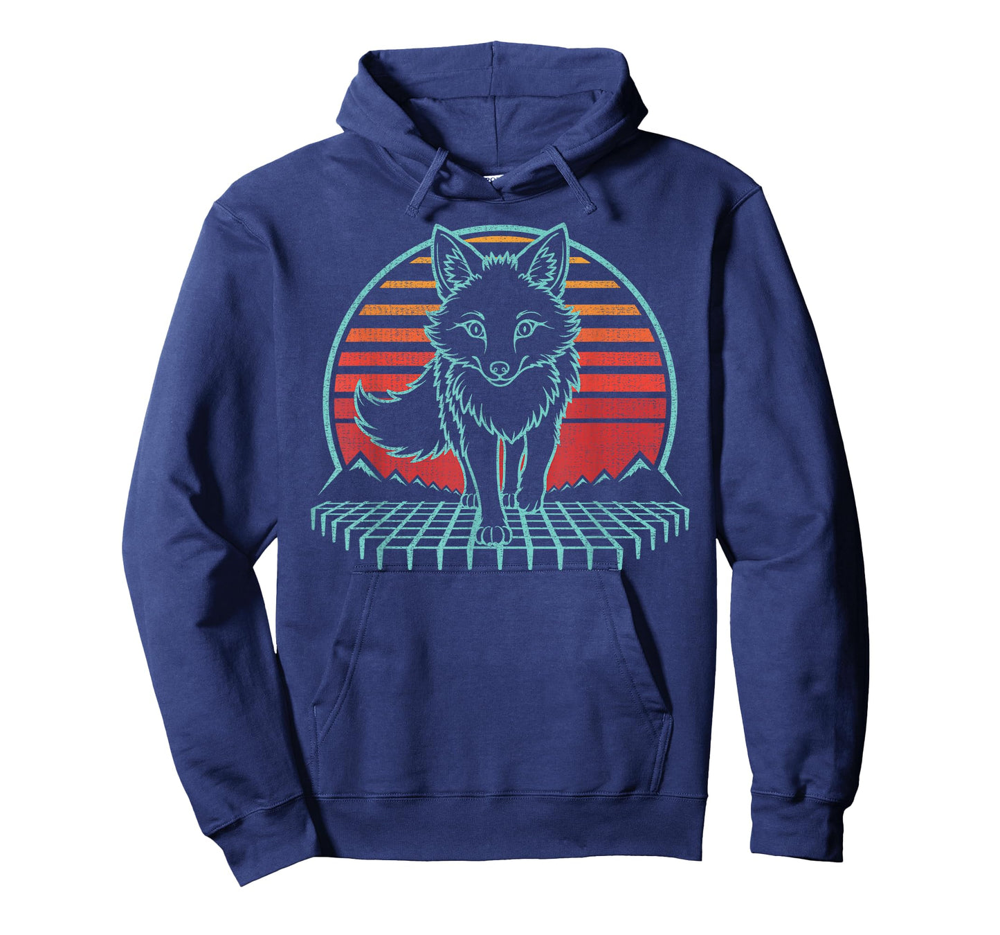 Fox Lover Animal Retro Vintage 80s T-Shirt
