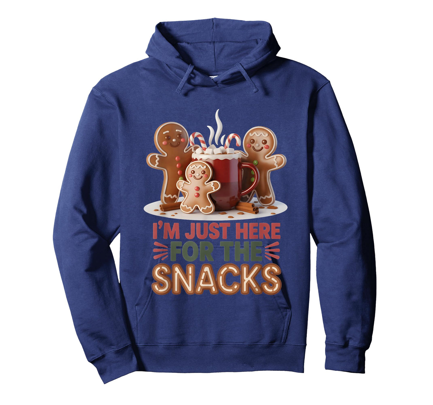 Gingerbread Holiday Snacks Funny Christmas T-Shirt