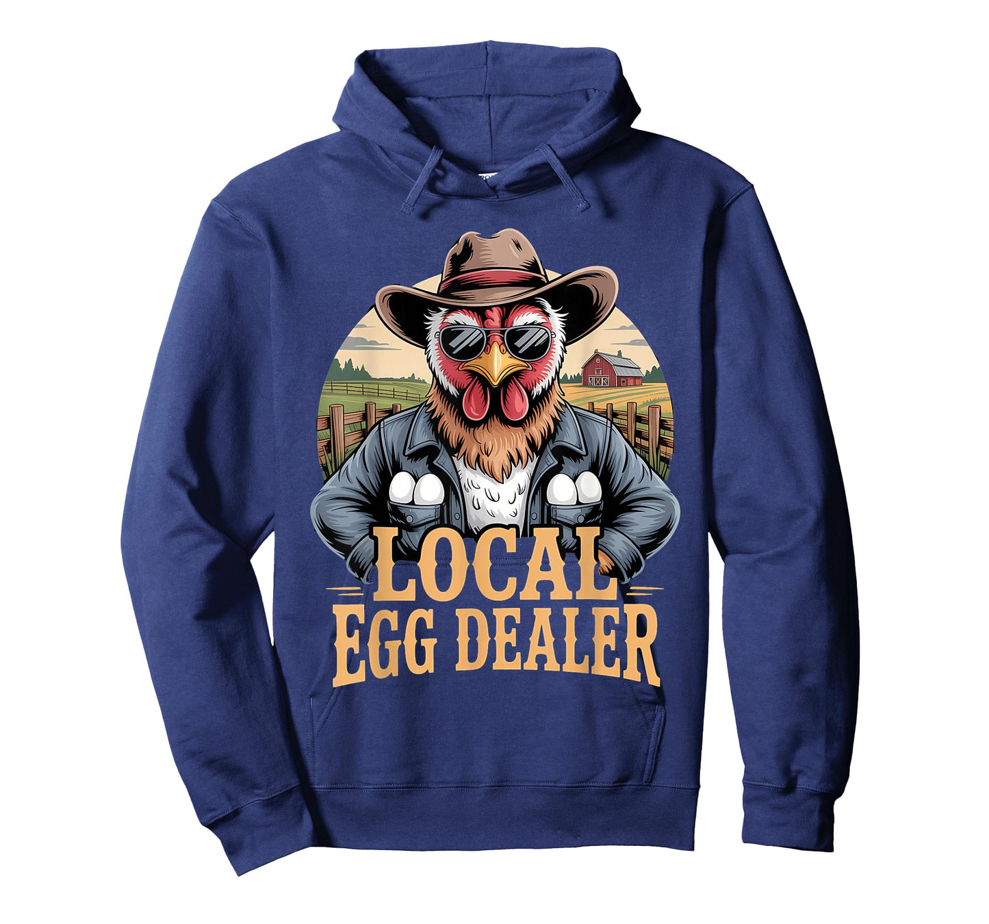 Local Egg Dealer Roster Easter Funny Chicken Farmer T-Shirt
