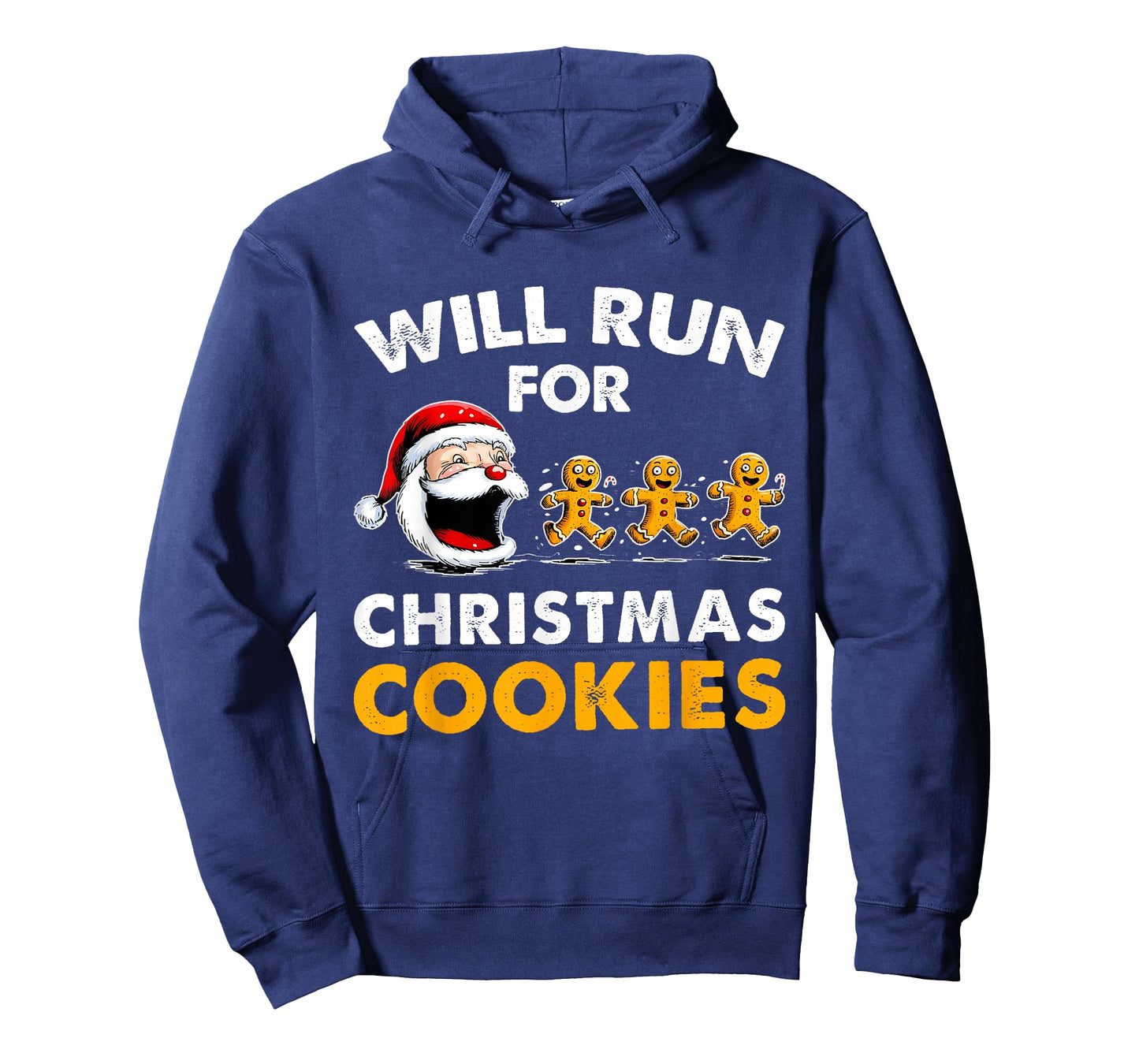 Will Run for Christmas Cookies Christmas Running Shirt T-Shirt