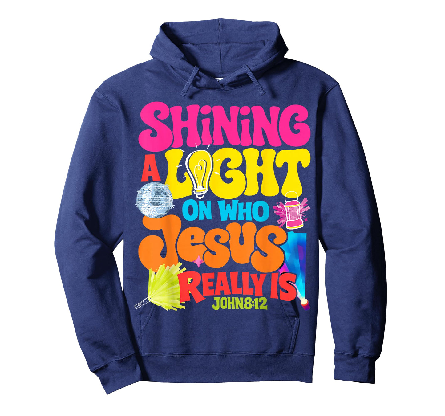 Shining A Light On Who Jesus Really is Cute VBS 2026 Kids T-Shirt