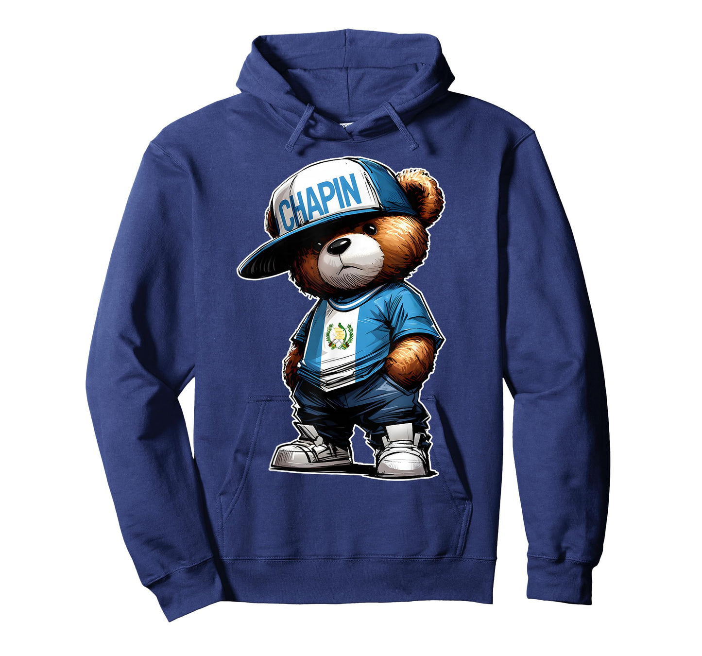 Chapin Guatemala Flag Camisa de Guatemala Teddy Bear Jersey T-Shirt