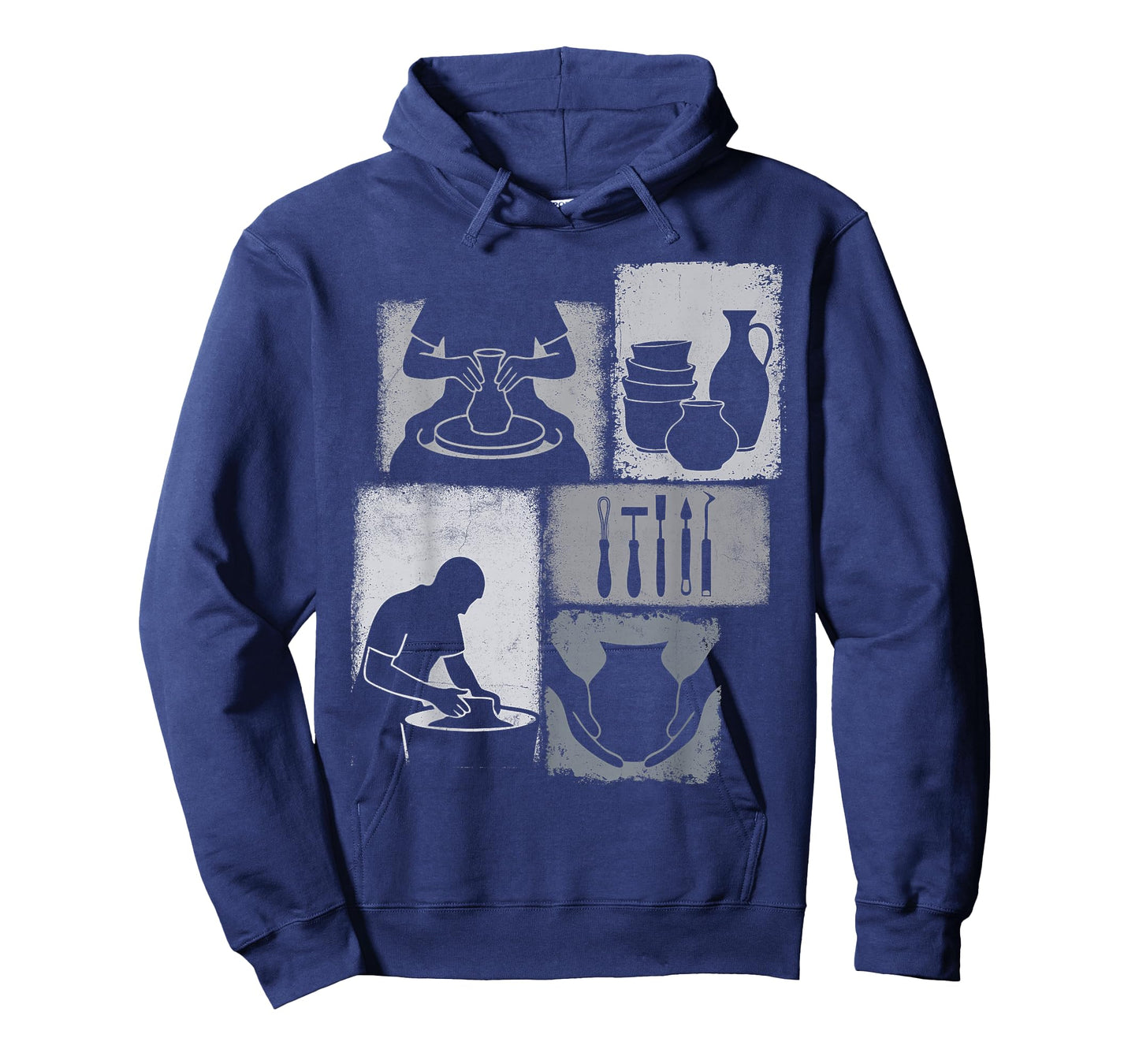 Pottery Vintage Collage Ceramist Artist Ceramica Lover T-Shirt