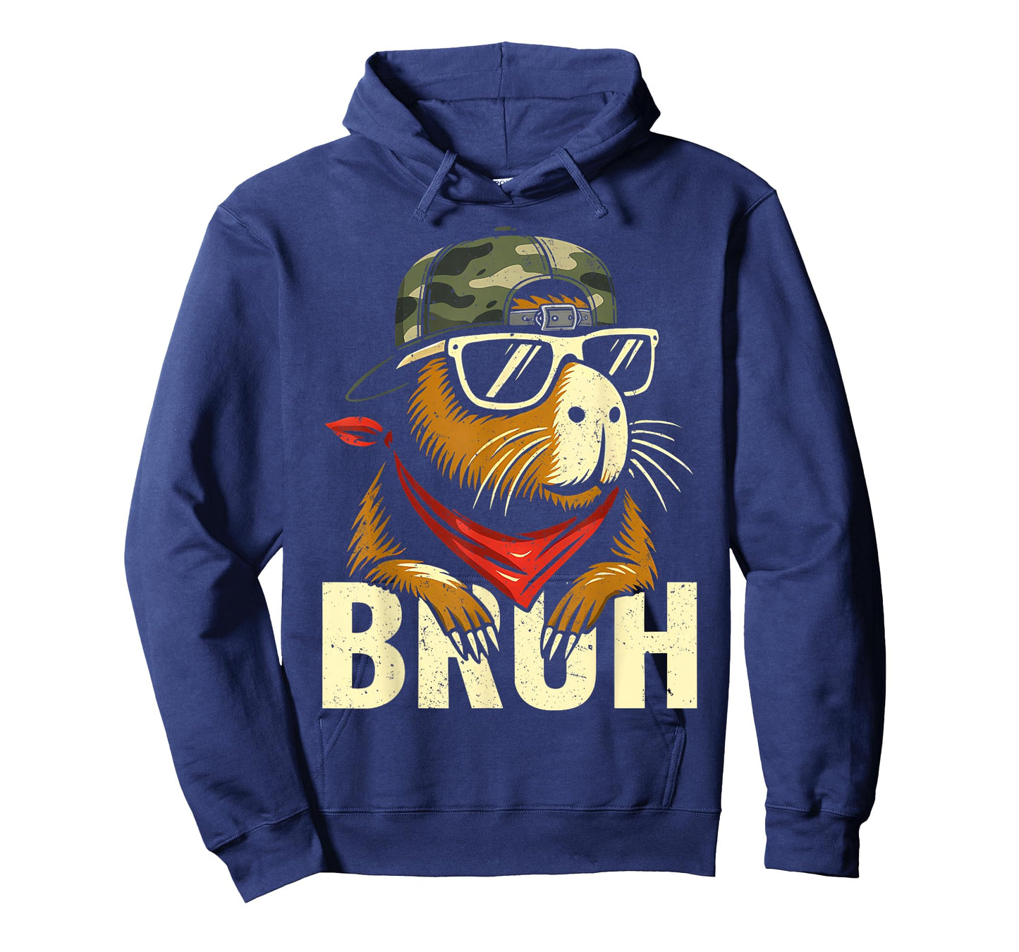 Cool Capy Bruh for Teens Boys Girls Men Women Meme Graphic T-Shirt