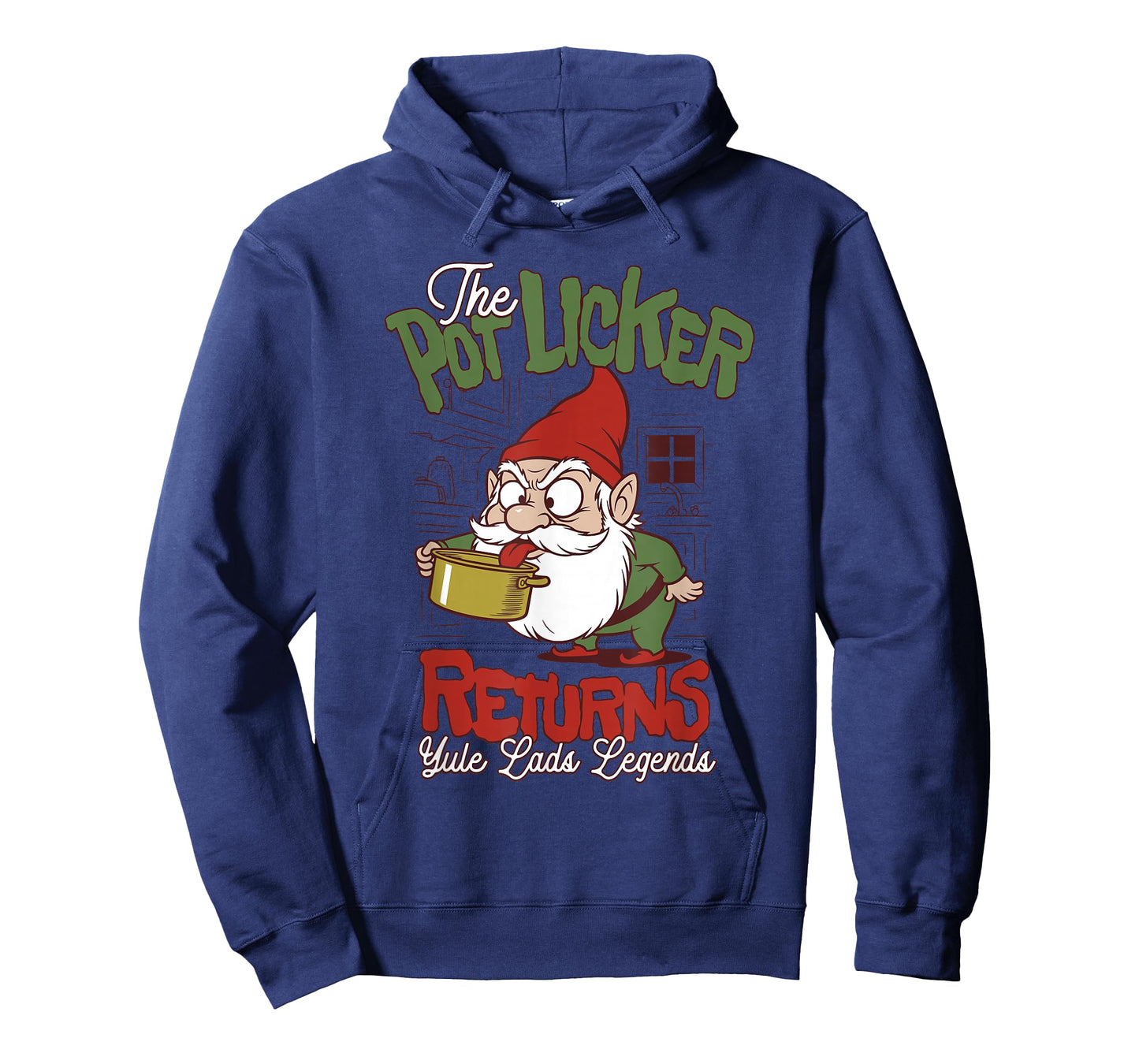 Pot Licker Returns Icelandic Yule Lads Holiday Humor T-Shirt