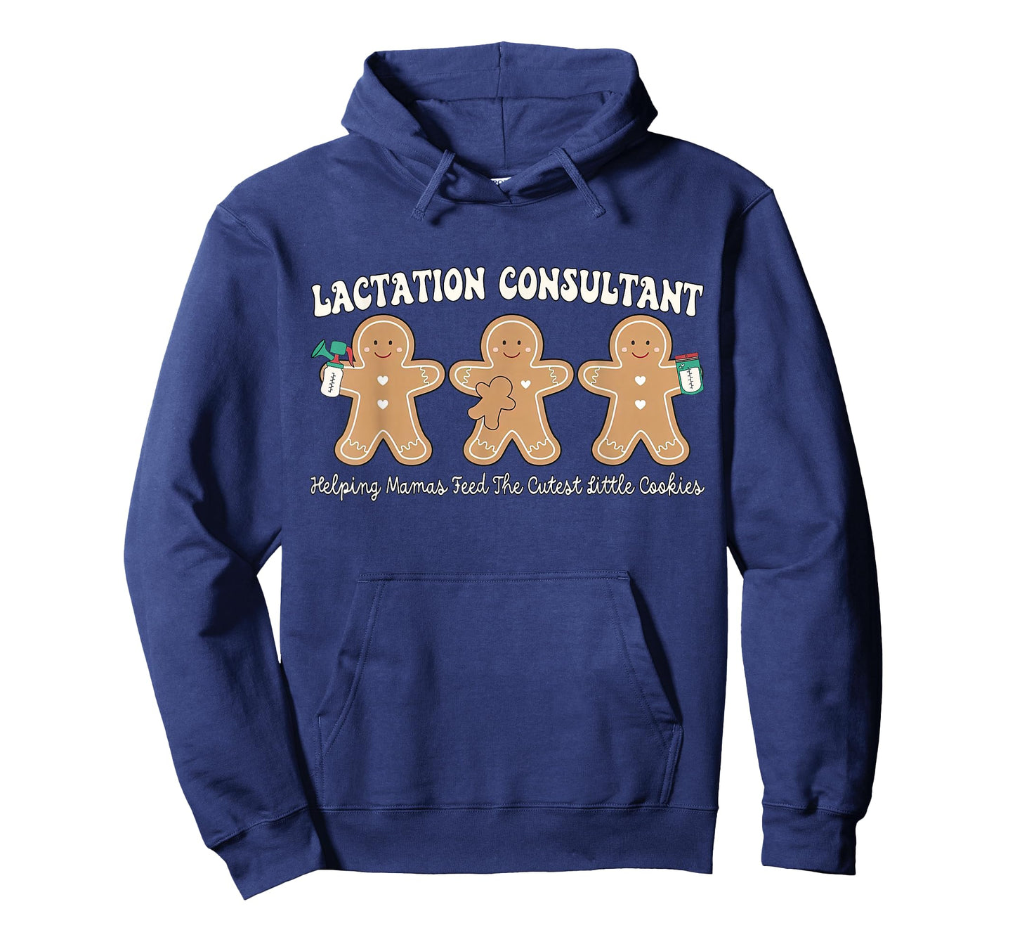 Lactation Consultant Gingerbread Christmas IBCLC Support MBU T-Shirt