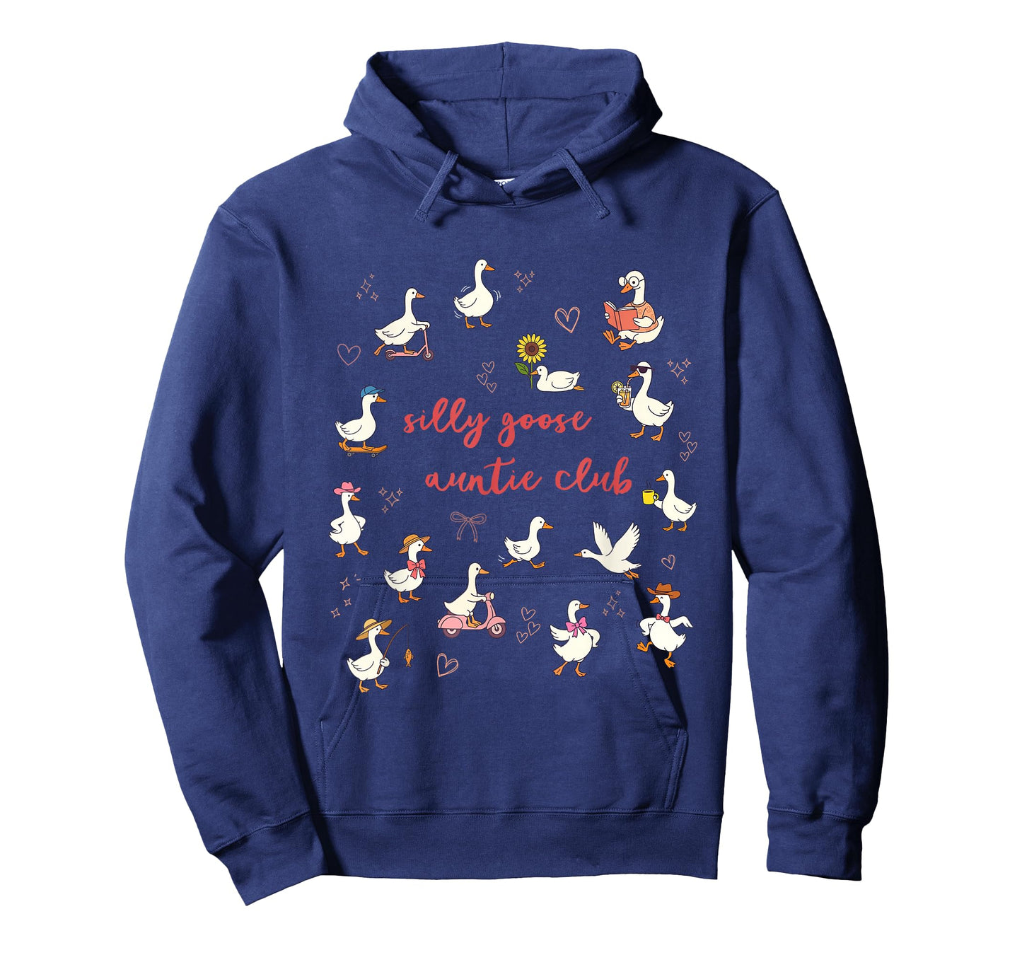 Silly Goose Auntie Club Blessed Aunt Pregnancy Announcement T-Shirt