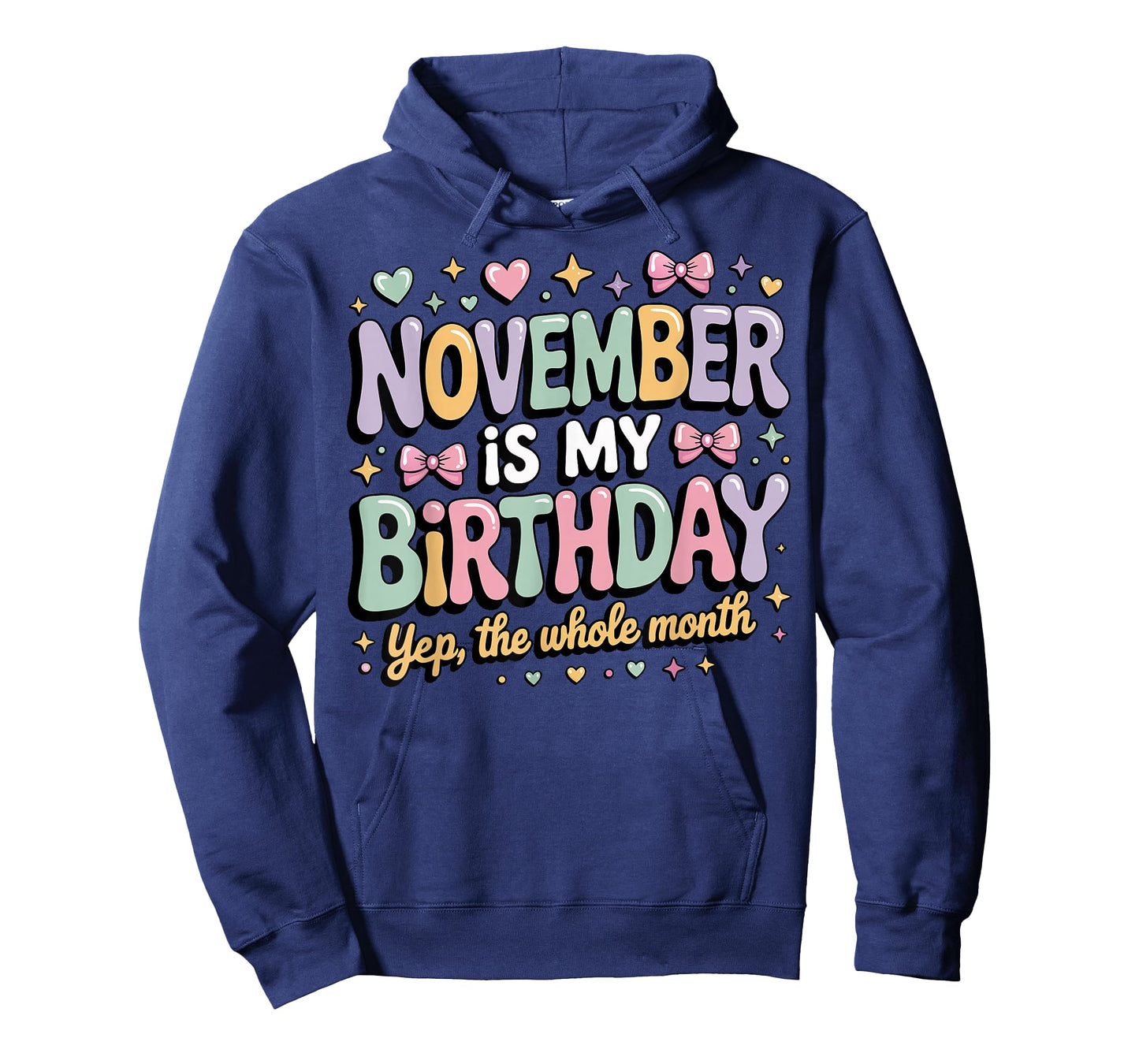 November Birthday for Women Yep The Whole Month of November T-Shirt