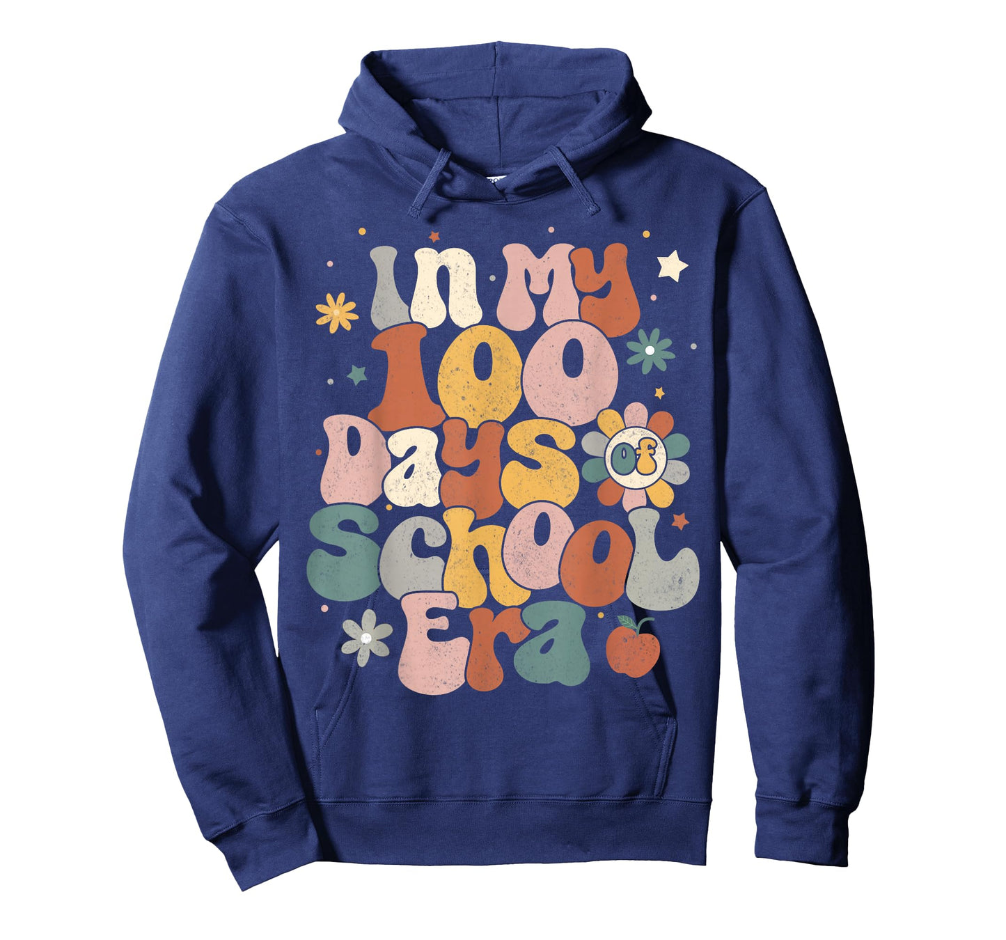 in My 100 Days of School Era Retro 100th Day of School T-Shirt