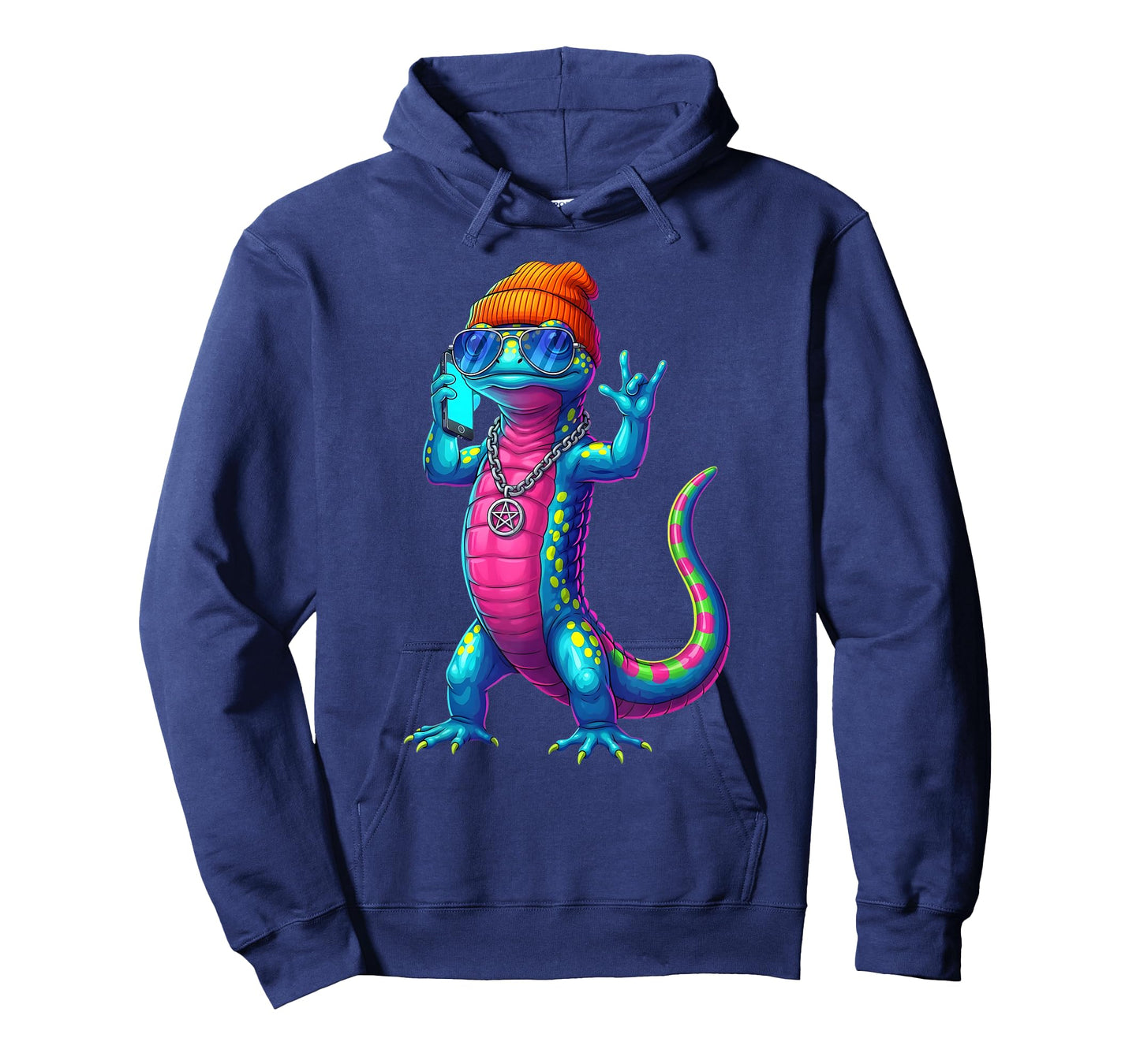 Lizard Hip-hop Reptile Retro 90s Street Culture Style T-Shirt