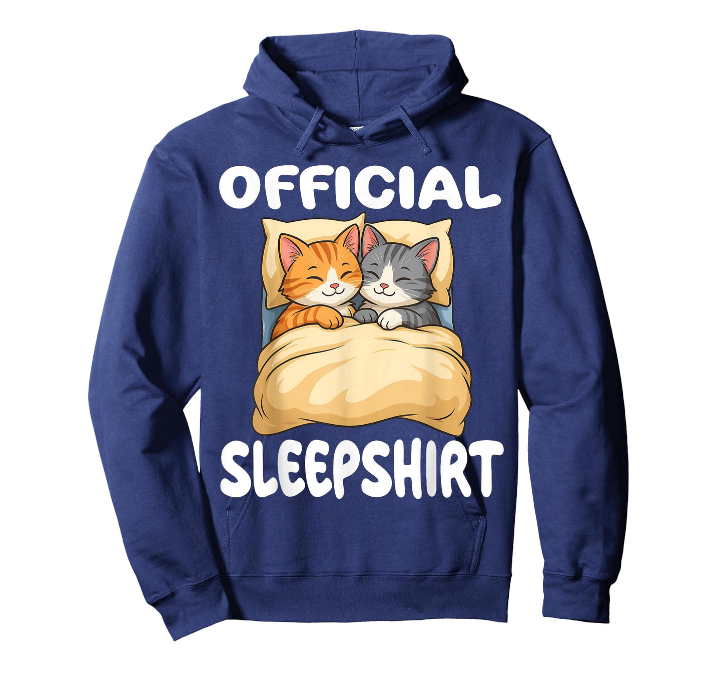 Official Sleepshirt Cute Sleeping Cat Animal Lovers Pajama T-Shirt